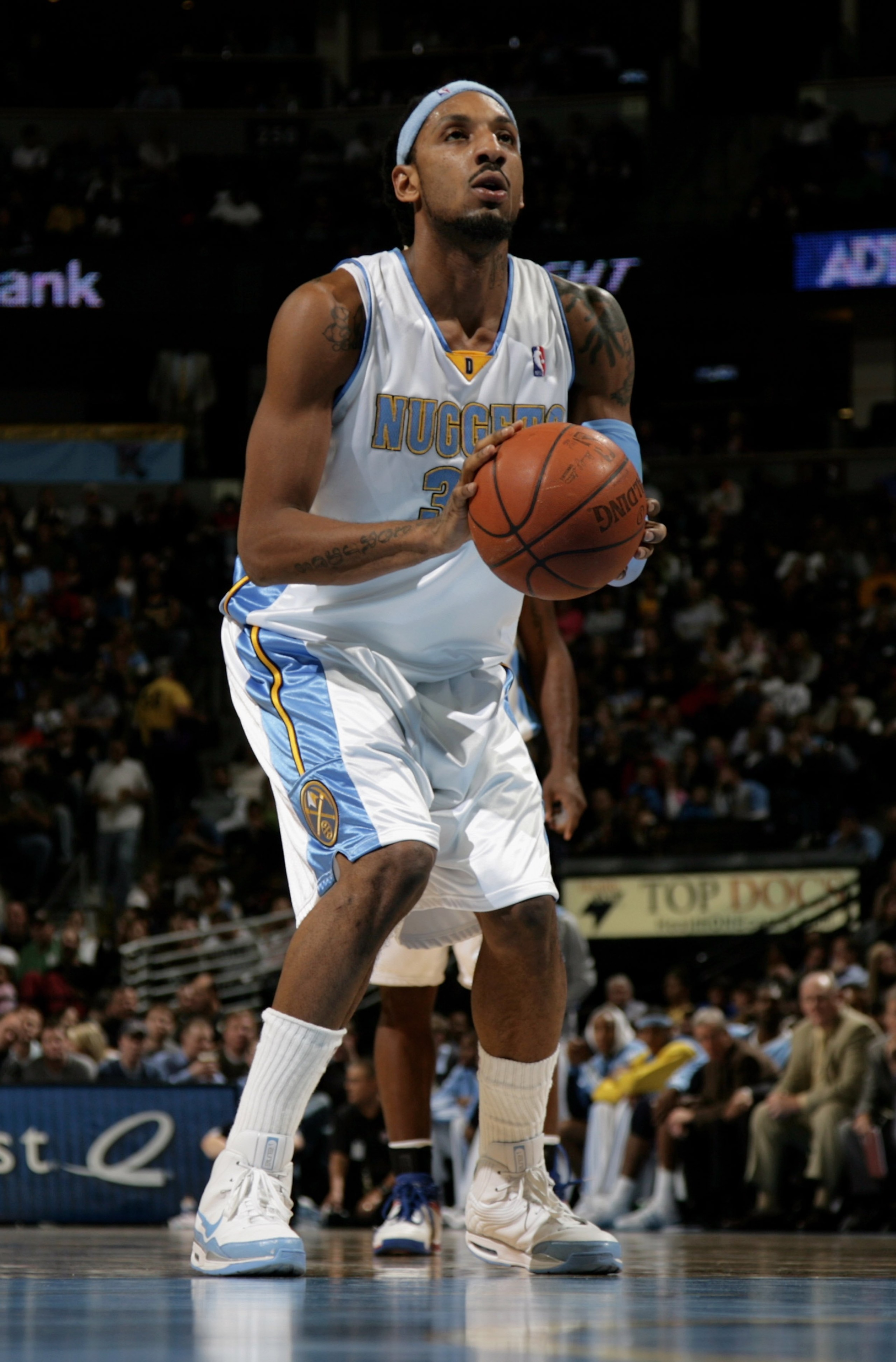 DENVER - NOVEMBER 18: Renaldo Balkman #32 of the Denver Nuggets takes a free throw against the Milwaukee Bucks at the Pepsi Center on November 18, 2008 in Denver, Colorado. The Nuggets defeated the Bucks 114-105. (Photo by Doug Pensinger/Getty Images) DENVER - NOVEMBER 18: Renaldo Balkman #32 of the Denver Nuggets takes a free throw against the Milwaukee Bucks at the Pepsi Center on November 18, 2008 in Denver, Colorado. The Nuggets defeated the Bucks 114-105. (Photo by Doug Pensinger/Getty Images)