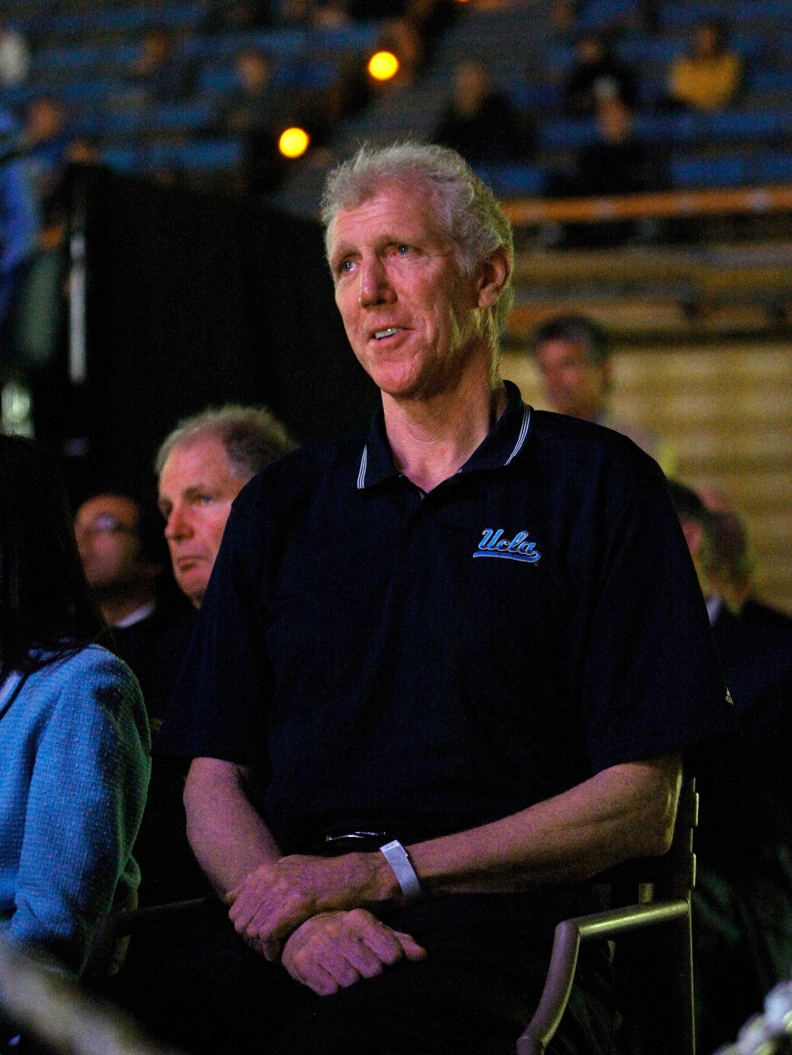 WESTWOOD, CA - JUNE 26: Former UCLA and NBA player Bill Walton attends the memorial for former UCLA basketball coach John Wooden June 26, 2010 at Pauley Pavilion on the University of California Los Angeles campus in Westwood, California. Wooden died June WESTWOOD, CA - JUNE 26: Former UCLA and NBA player Bill Walton attends the memorial for former UCLA basketball coach John Wooden June 26, 2010 at Pauley Pavilion on the University of California Los Angeles campus in Westwood, California. Wooden died June
