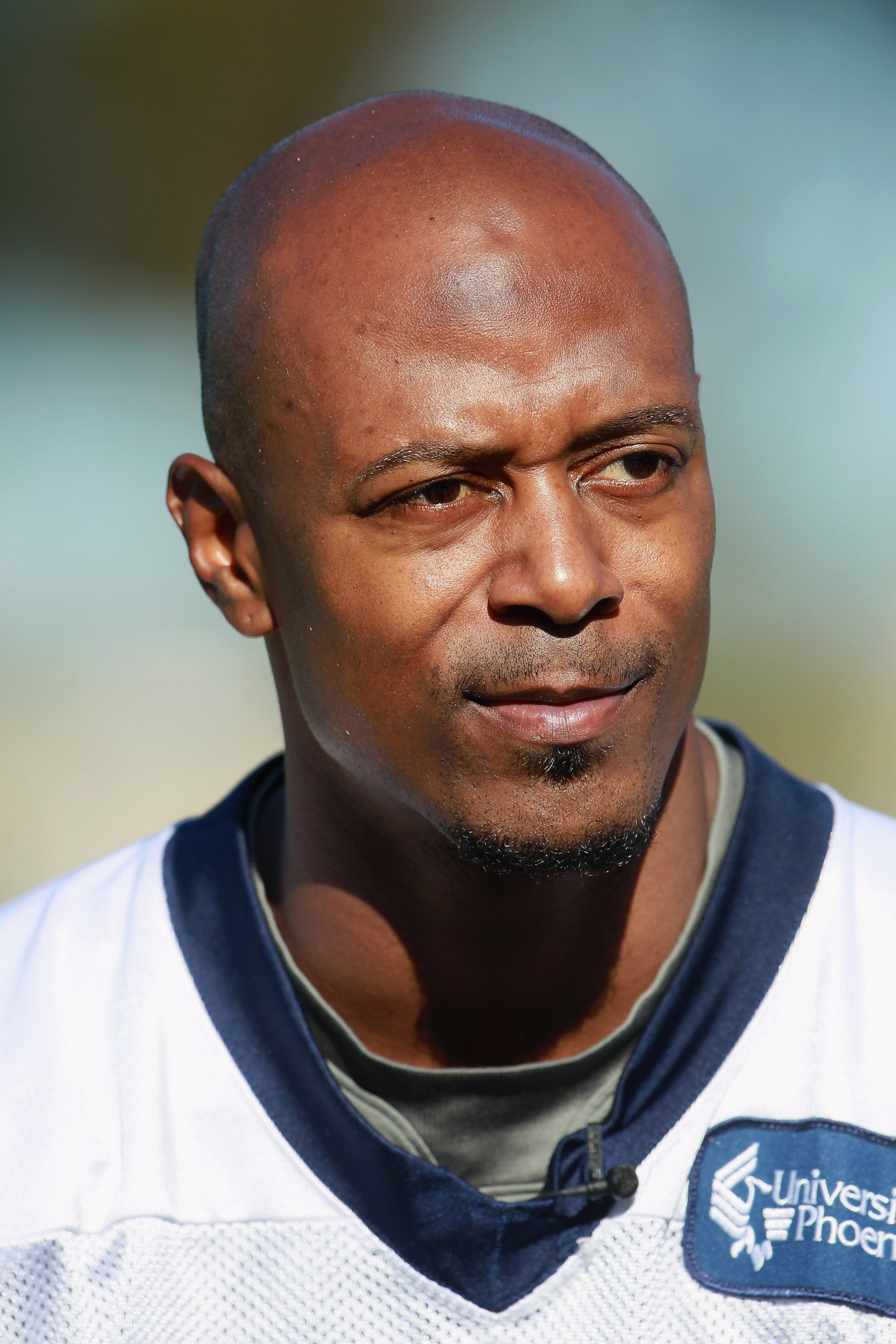 OXNARD, CA - AUGUST 14:  Wide receiver Patrick Crayton #84 looks on during Dallas Cowboys Training Camp at the Marriott Residence Inn Oxnard River Ridge on August 14, 2010 in Oxnard, California.  (Photo by Jeff Gross/Getty Images)