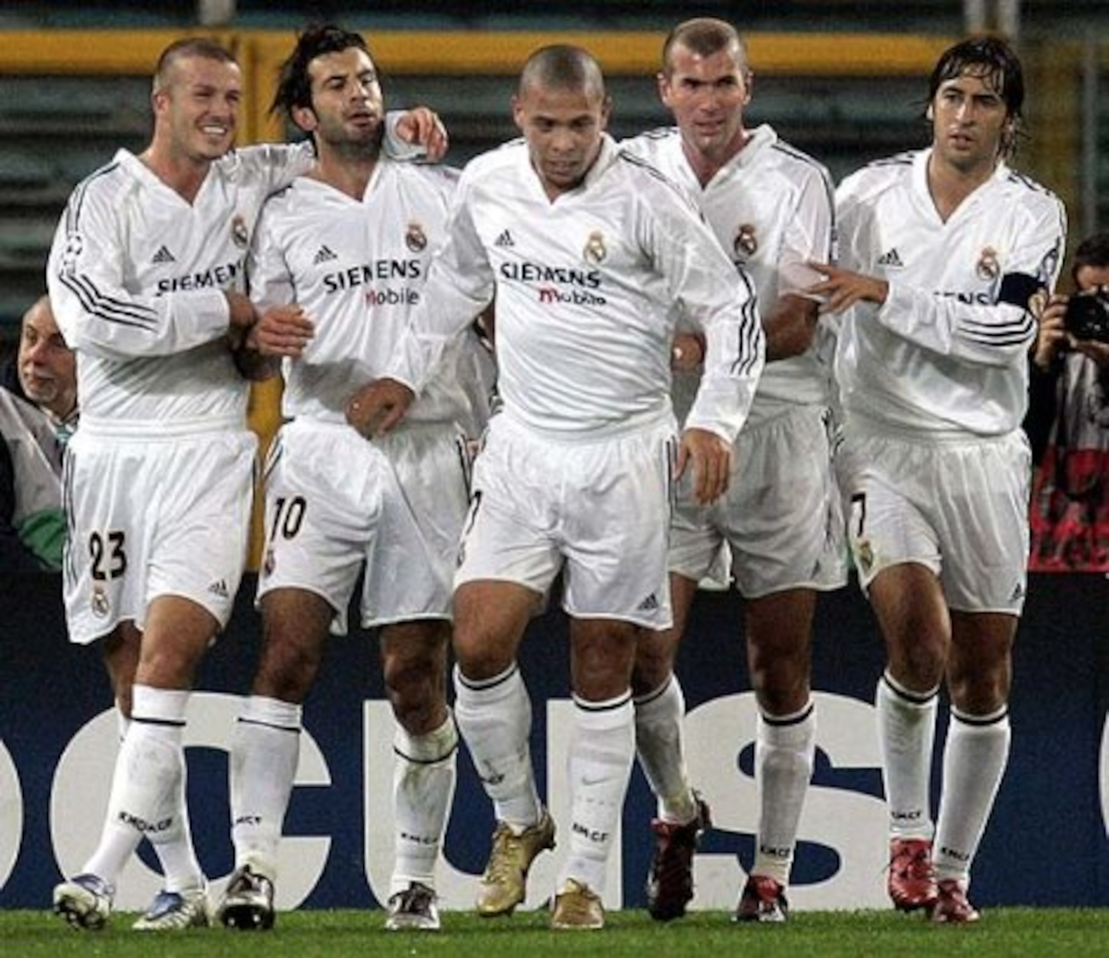Beckham, Figo, Ronaldo, Zidane, Raul