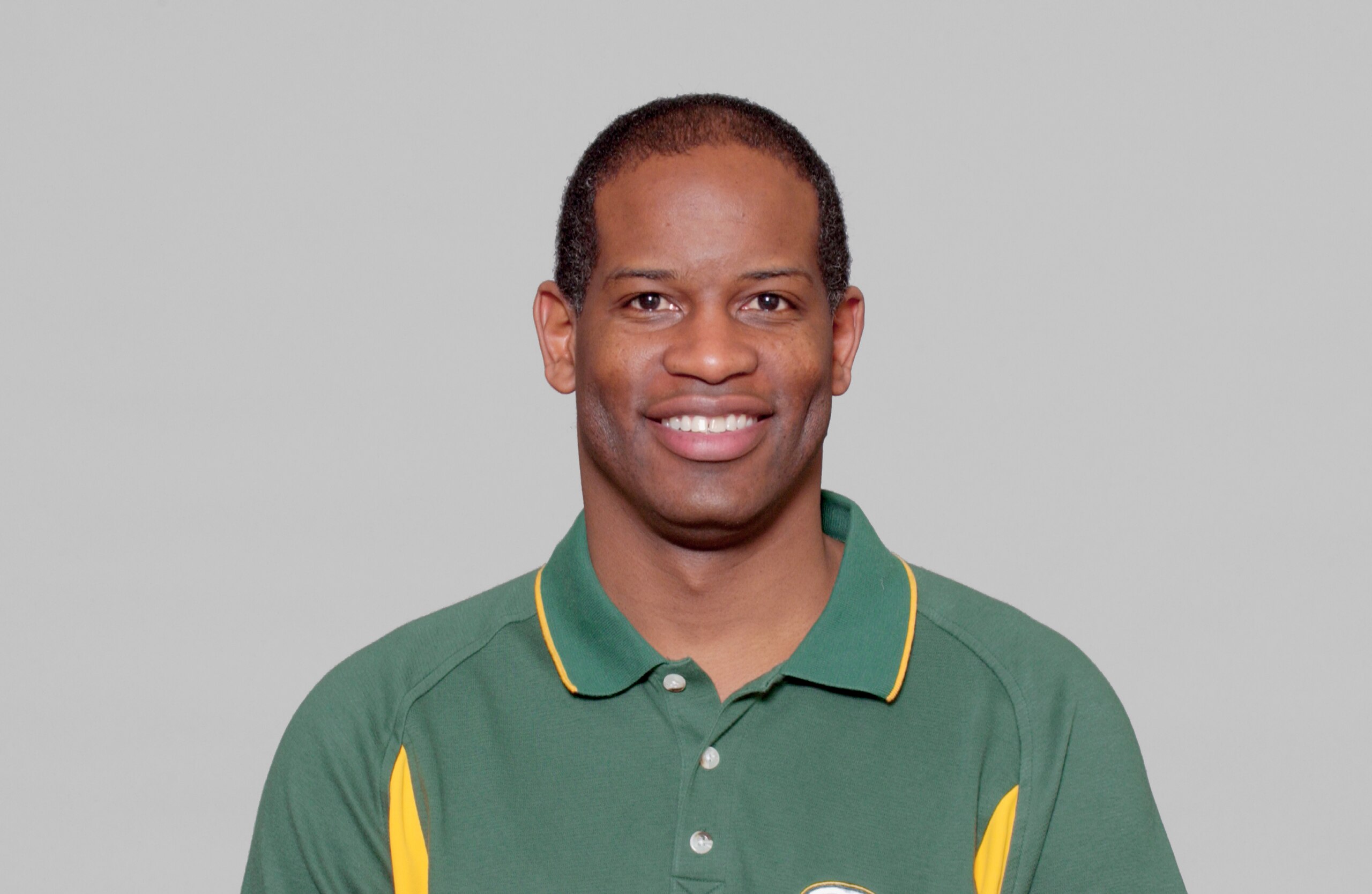 GREEN BAY, WI - 2005:  Turner Gill of the Green Bay Packers poses for his 2005 NFL headshot at photo day in Green Bay, Wisconsin.  (Photo by Getty Images)
