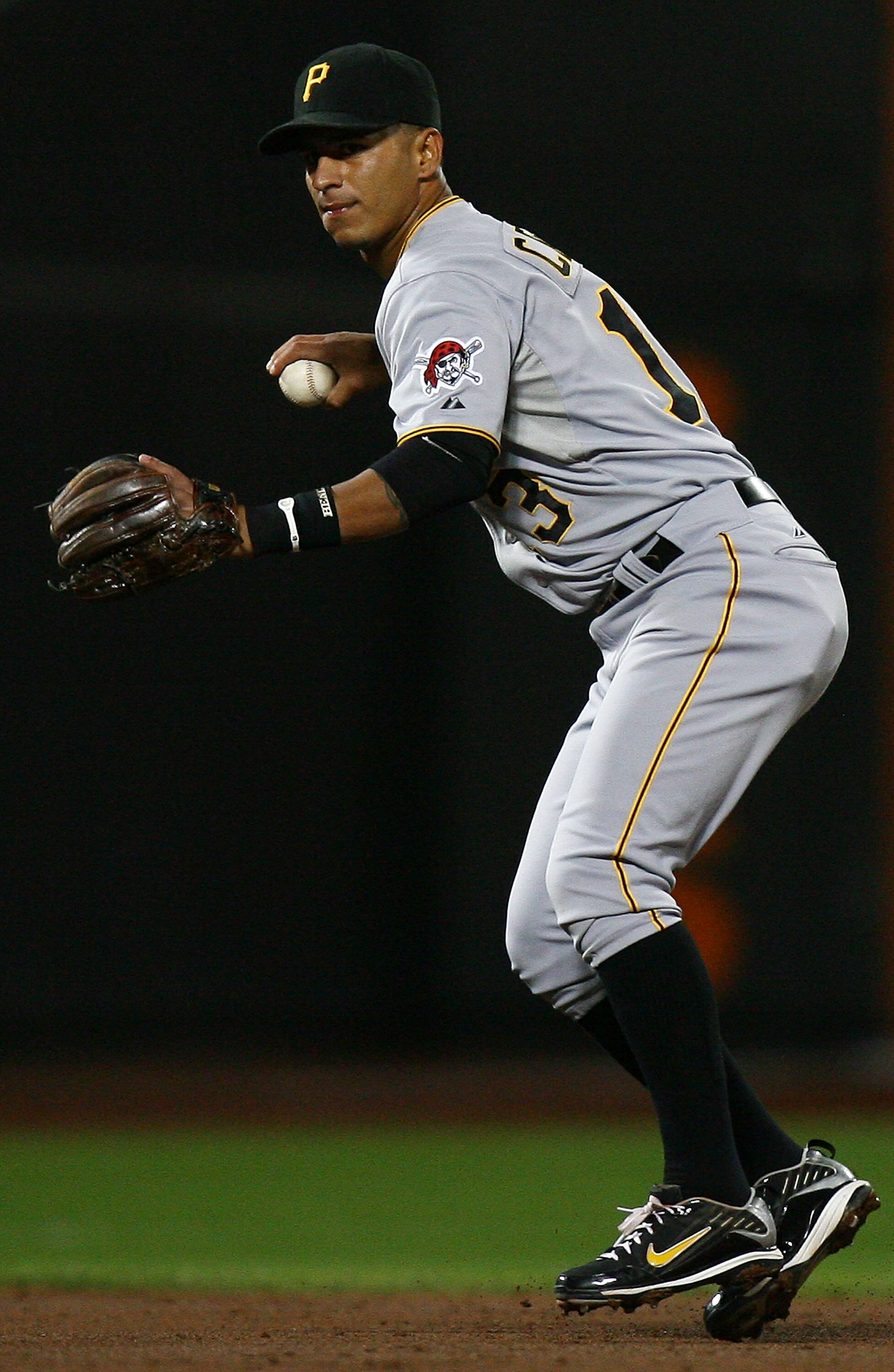 NEW YORK - SEPTEMBER 15: Jose Tabata #31 of the Pittsburgh Pirates fields a ball against the New York Mets on September 15, 2010 at Citi Field in the Flushing neighborhood of the Queens borough of New York City. (Photo by Andrew Burton/Getty Images) NEW YORK - SEPTEMBER 15: Jose Tabata #31 of the Pittsburgh Pirates fields a ball against the New York Mets on September 15, 2010 at Citi Field in the Flushing neighborhood of the Queens borough of New York City. (Photo by Andrew Burton/Getty Images)