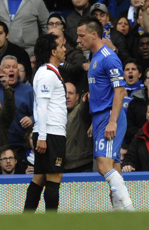 Tevez and Terry at Loggerheads Tevez and Terry at Loggerheads