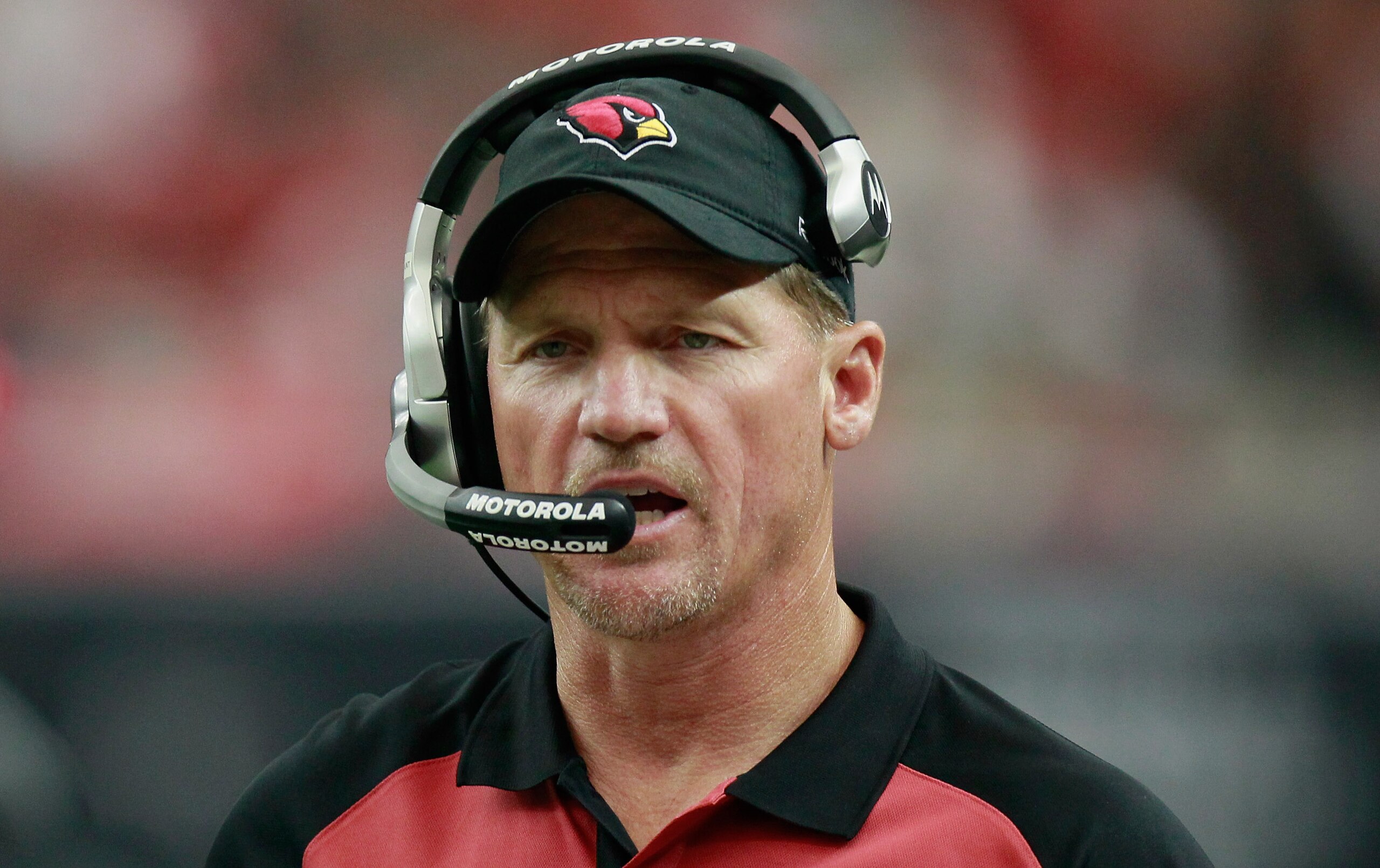 ATLANTA - SEPTEMBER 19: Head coach Ken Whisenhunt of the Arizona Cardinals looks on during the game against the Atlanta Falcons at Georgia Dome on September 19, 2010 in Atlanta, Georgia. (Photo by Kevin C. Cox/Getty Images) ATLANTA - SEPTEMBER 19: Head coach Ken Whisenhunt of the Arizona Cardinals looks on during the game against the Atlanta Falcons at Georgia Dome on September 19, 2010 in Atlanta, Georgia. (Photo by Kevin C. Cox/Getty Images)