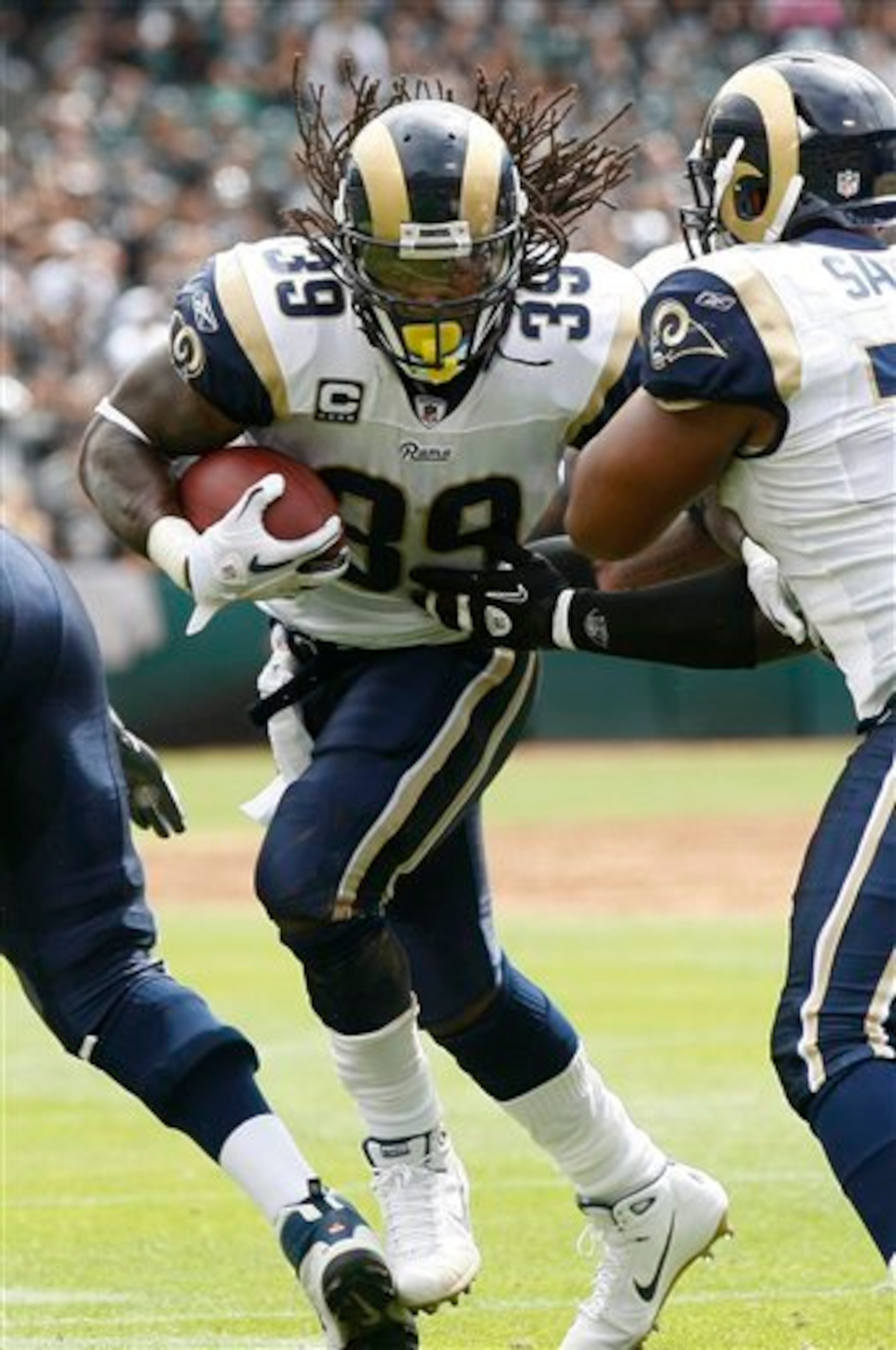 Rams workhorse RB Steven Jackson