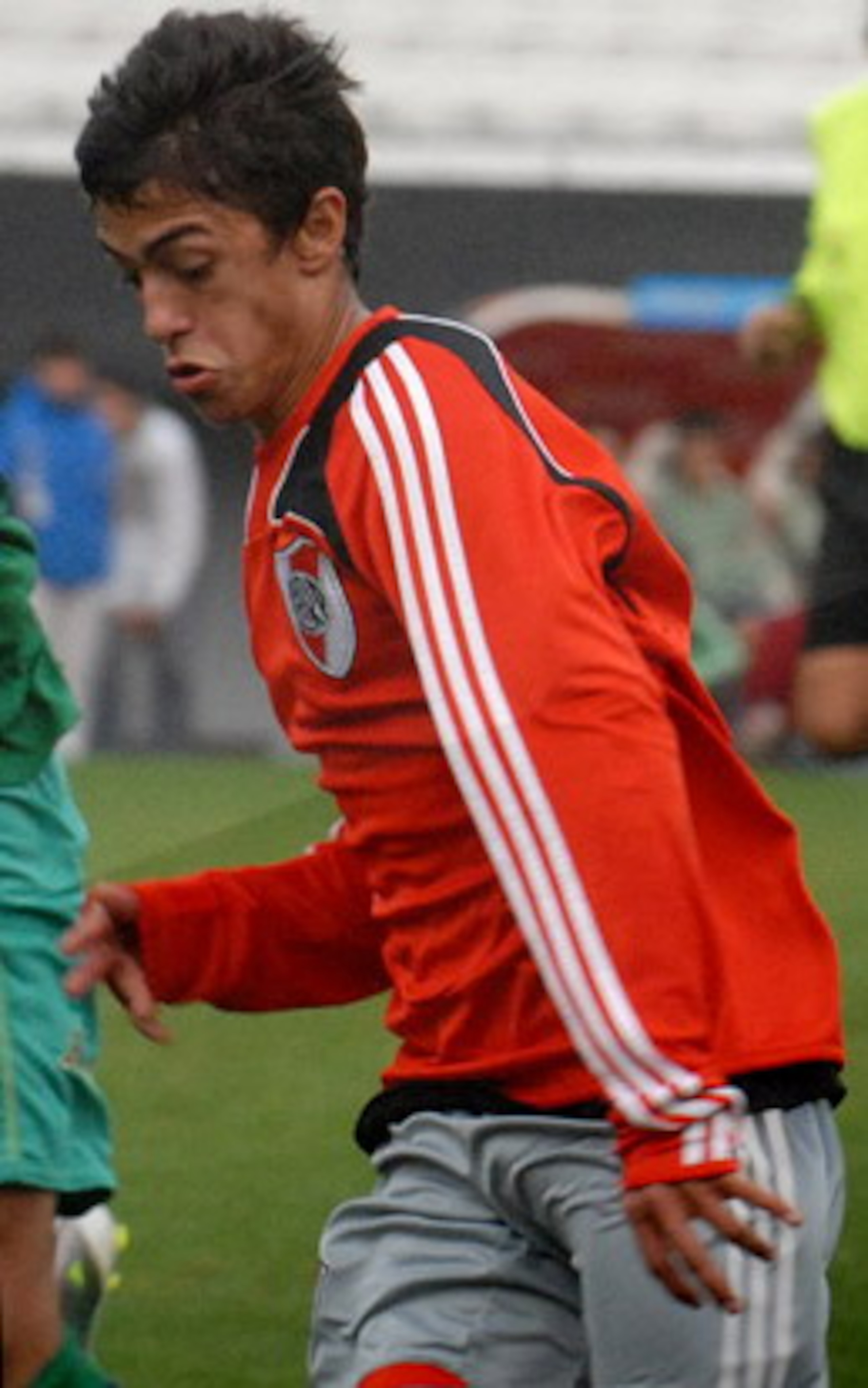 Manuel Lanzini scratching the surface with River Plate in Buenos Aires, Argentina