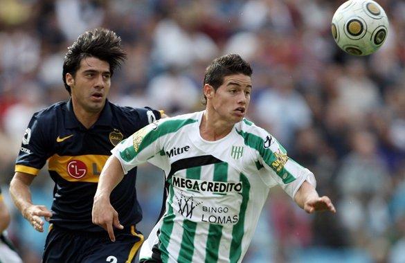 James Rodriguez had an impressive Copa Libertadores run for Banfield before being signed by FC Porto