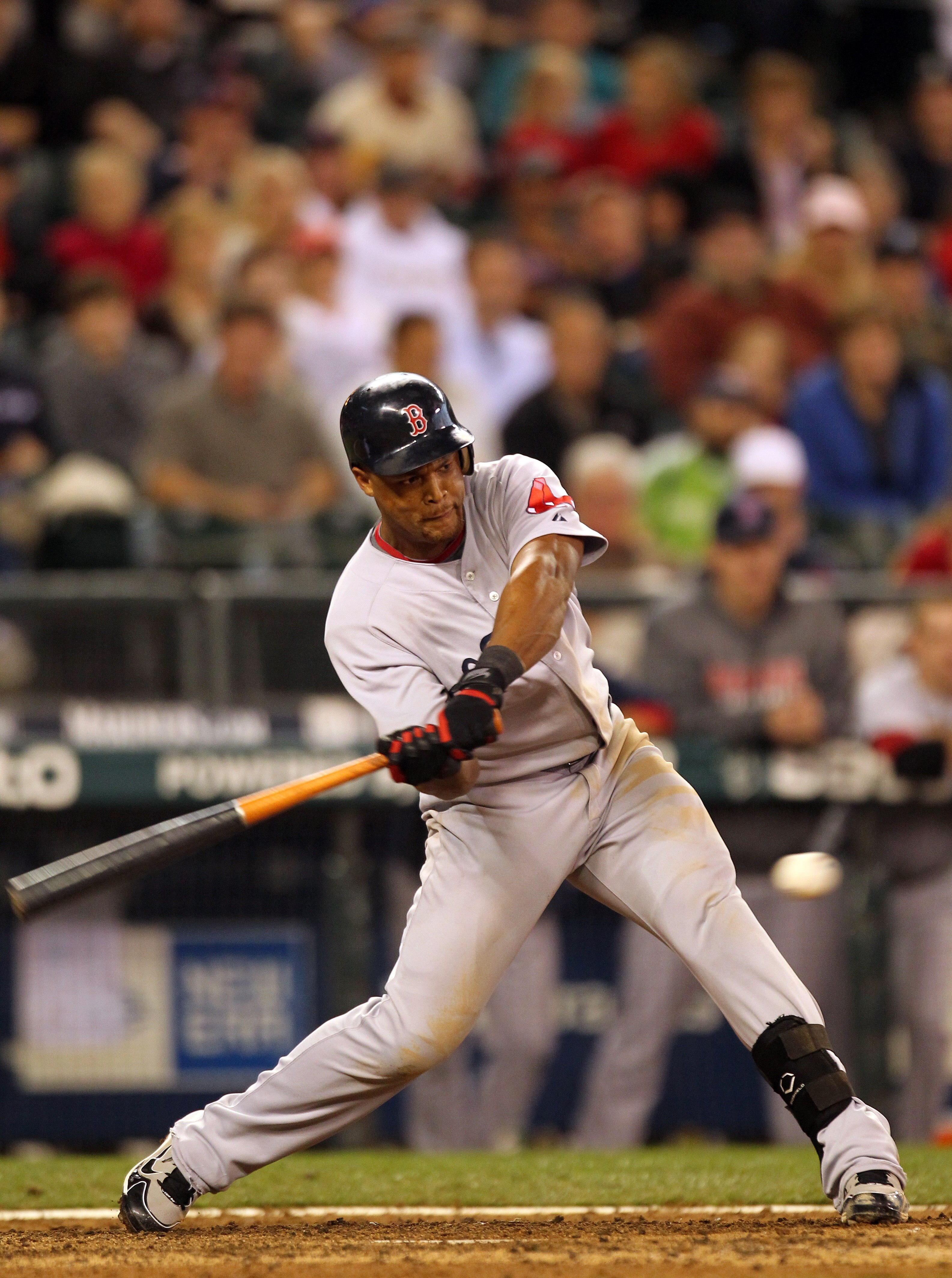 SEATTLE - SEPTEMBER 15:  Adrian Beltre #29 of the Boston Red Sox bats against the Seattle Mariners at Safeco Field on September 15, 2010 in Seattle, Washington. (Photo by Otto Greule Jr/Getty Images)