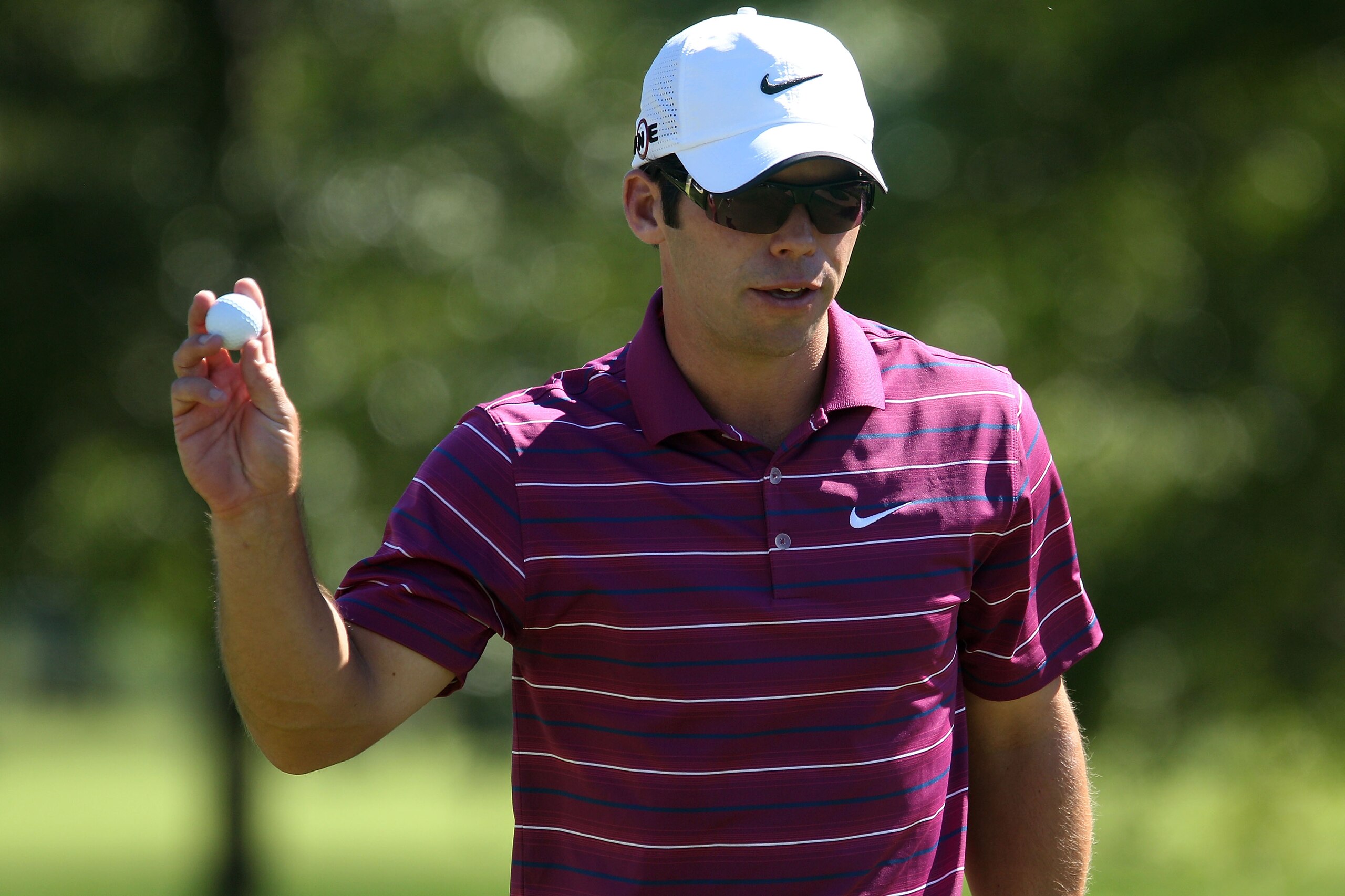 LEMONT, IL - SEPTEMBER 12:  Paul Casey of England waves to the gallery on the tenth hole during the final round of the BMW Championship at Cog Hill Golf & Country Club on September 12, 2010 in Lemont, Illinois.  (Photo by Scott Halleran/Getty Images)