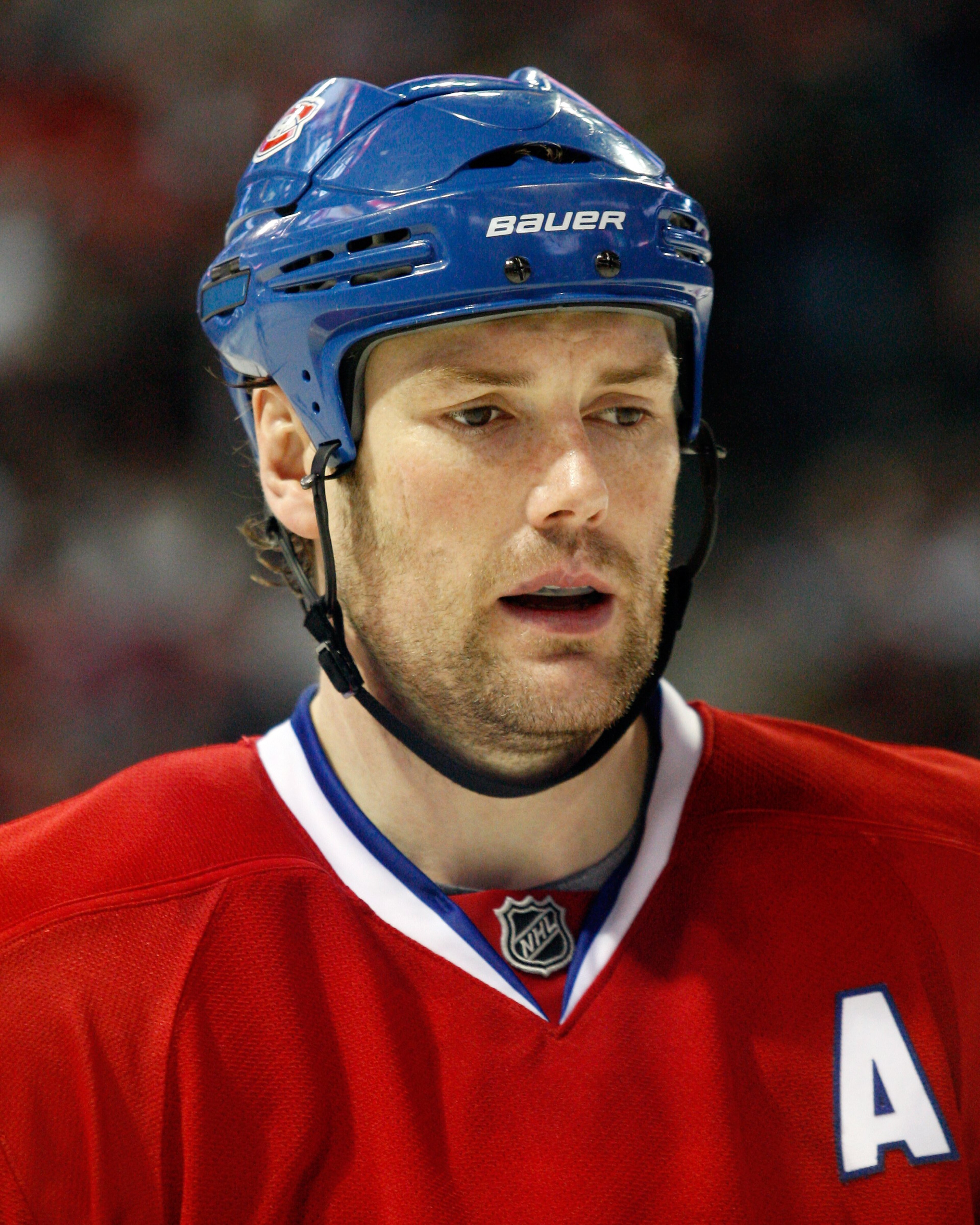 MONTREAL- JANUARY 16:  Hal Gill #75 of the Montreal Canadiens skates during the NHL game against the Ottawa Senators on January 16, 2010 at the Bell Centre in Montreal, Quebec, Canada.  The Senators defeated the Canadiens 4-2.  (Photo by Richard Wolowicz/