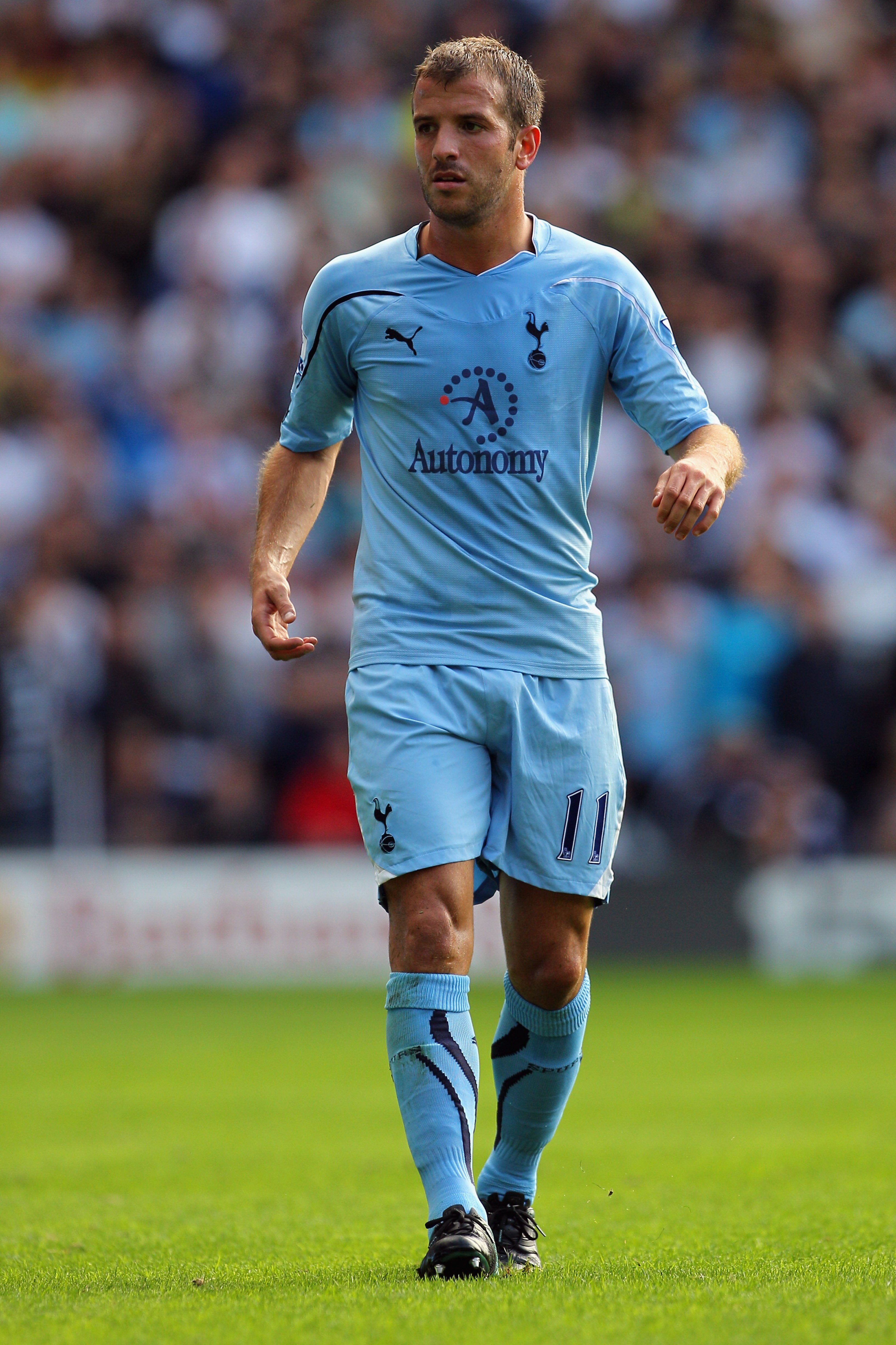 WEST BROMWICH, ENGLAND - SEPTEMBER 11:  Rafael van der Vaart of Tottenham Hotspur during the Barclays Premier League match between West Bromwich Albion and Tottenham Hotspur at The Hawthorns on September 11, 2010 in West Bromwich, England.  (Photo by Cliv