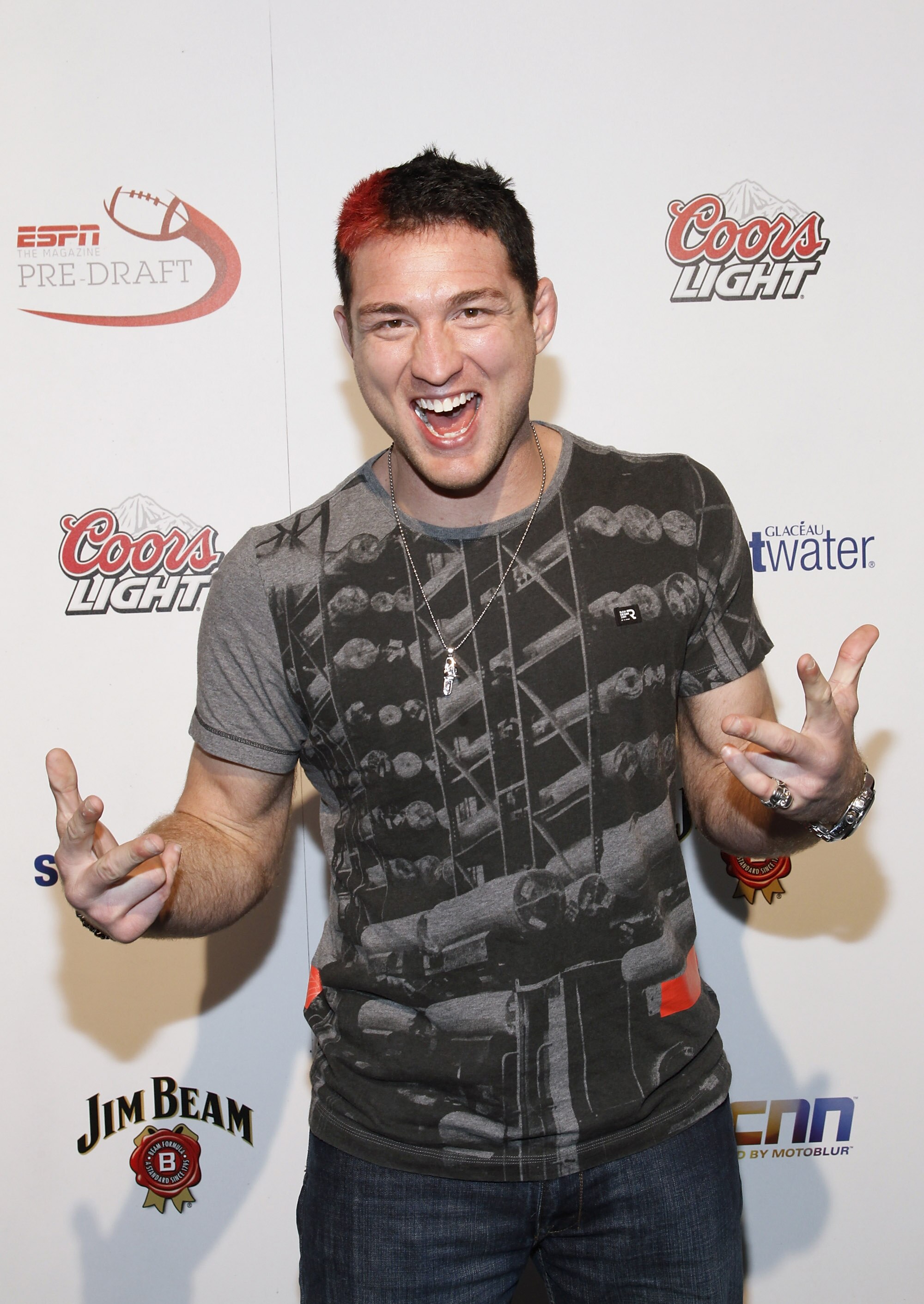 NEW YORK - APRIL 21:  MTV's Jason Mayhem Miller attends ESPN the Magazine's 7th Annual Pre-Draft Party at Espace on April 21, 2010 in New York City.  (Photo by Mark Von Holden/Getty Images for ESPN)