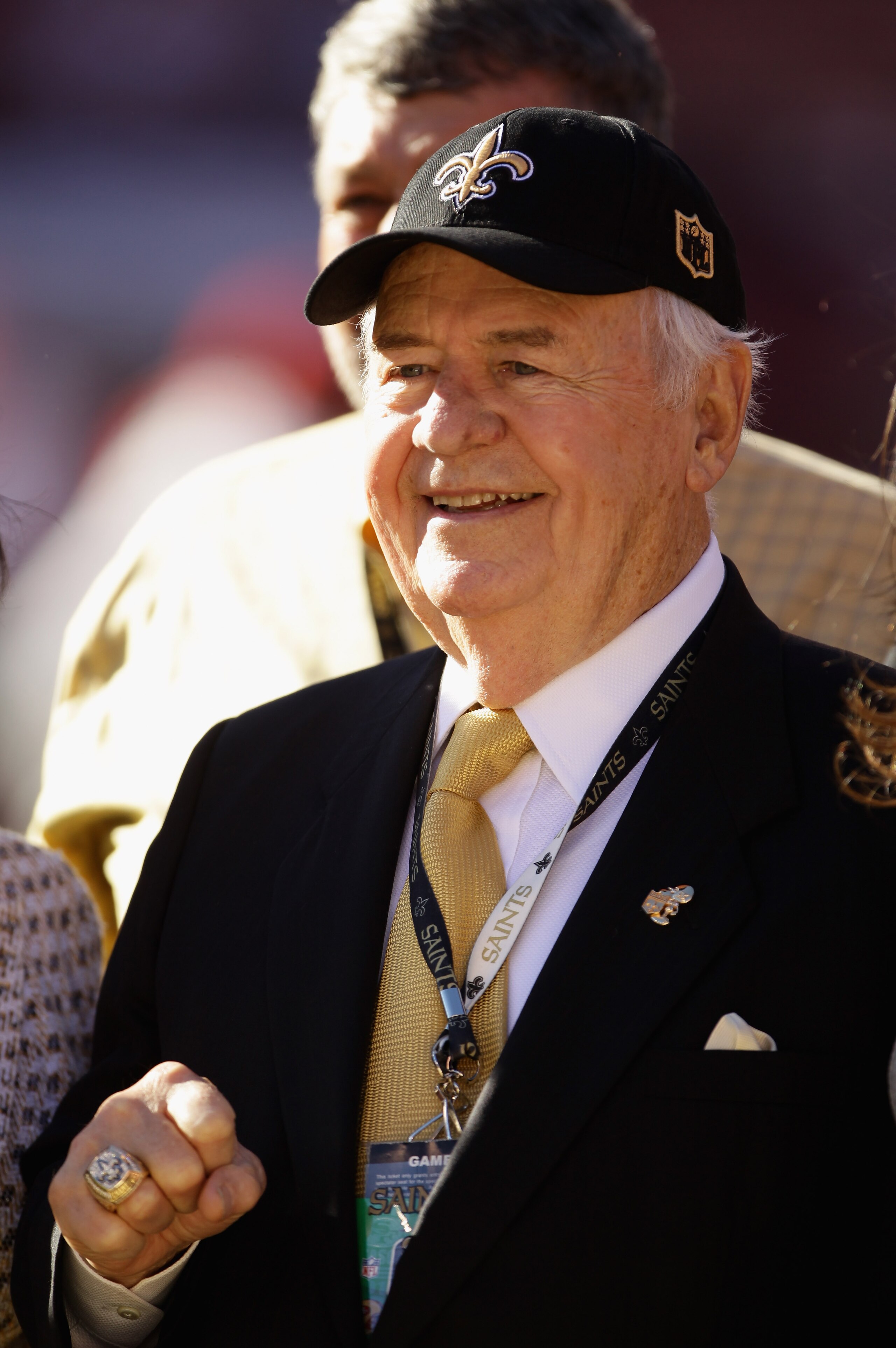 SAN FRANCISCO - SEPTEMBER 20: New Orleans Saints owner Tom Benson walks the sidelines before their game against the San Francisco 49ers at Candlestick Park on September 20, 2010 in San Francisco, California. (Photo by Ezra Shaw/Getty Images) SAN FRANCISCO - SEPTEMBER 20: New Orleans Saints owner Tom Benson walks the sidelines before their game against the San Francisco 49ers at Candlestick Park on September 20, 2010 in San Francisco, California. (Photo by Ezra Shaw/Getty Images)