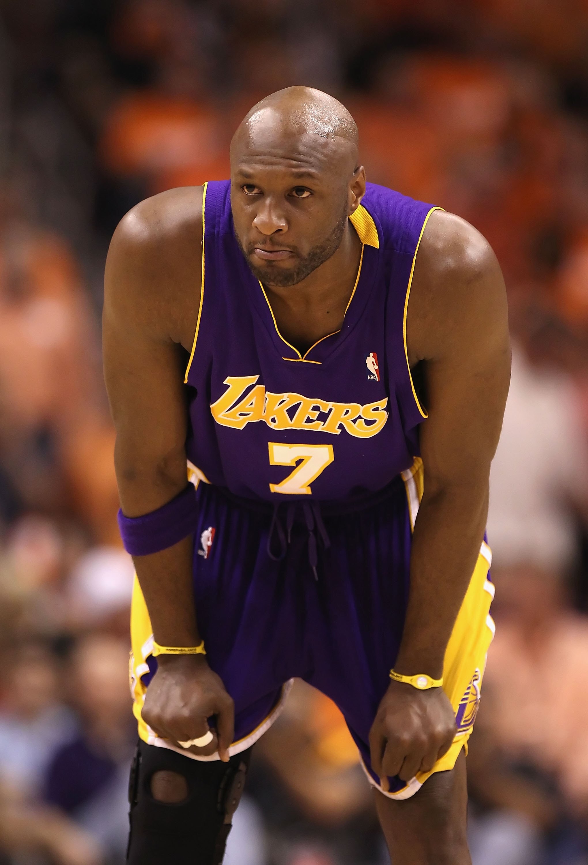 PHOENIX - MAY 23:  Lamar Odom #7 of the Phoenix Suns during Game Three of the Western Conference finals of the 2010 NBA Playoffs against the Los Angeles Lakers at US Airways Center on May 23, 2010 in Phoenix, Arizona. The Suns defeated the Lakers 118-109.