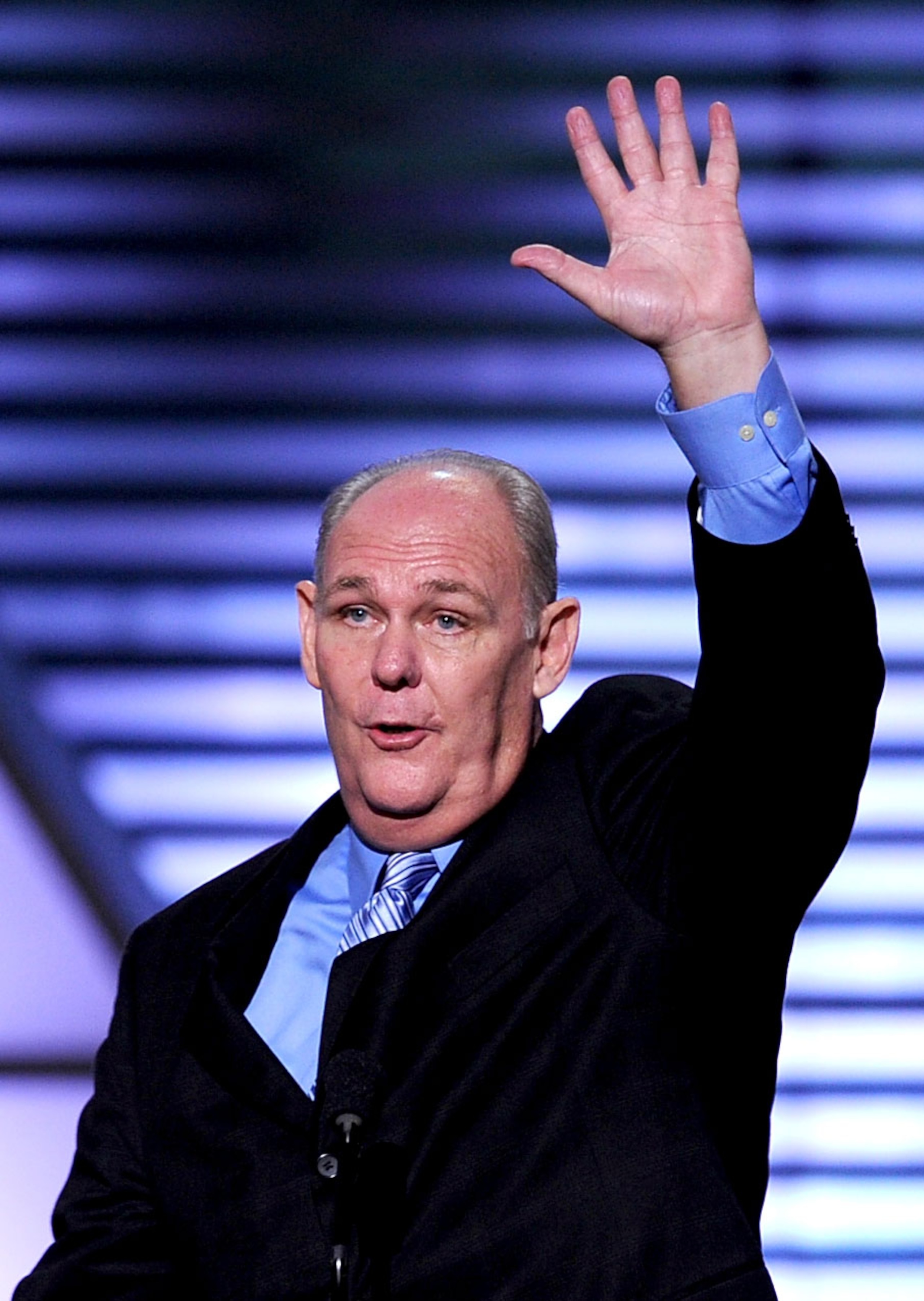 LOS ANGELES, CA - JULY 14:  Head coach George Karl of the Denver Nuggets receives the ESPY Perseverance Award onstage during the 2010 ESPY Awards at Nokia Theatre L.A. Live on July 14, 2010 in Los Angeles, California.  (Photo by Kevin Winter/Getty Images)