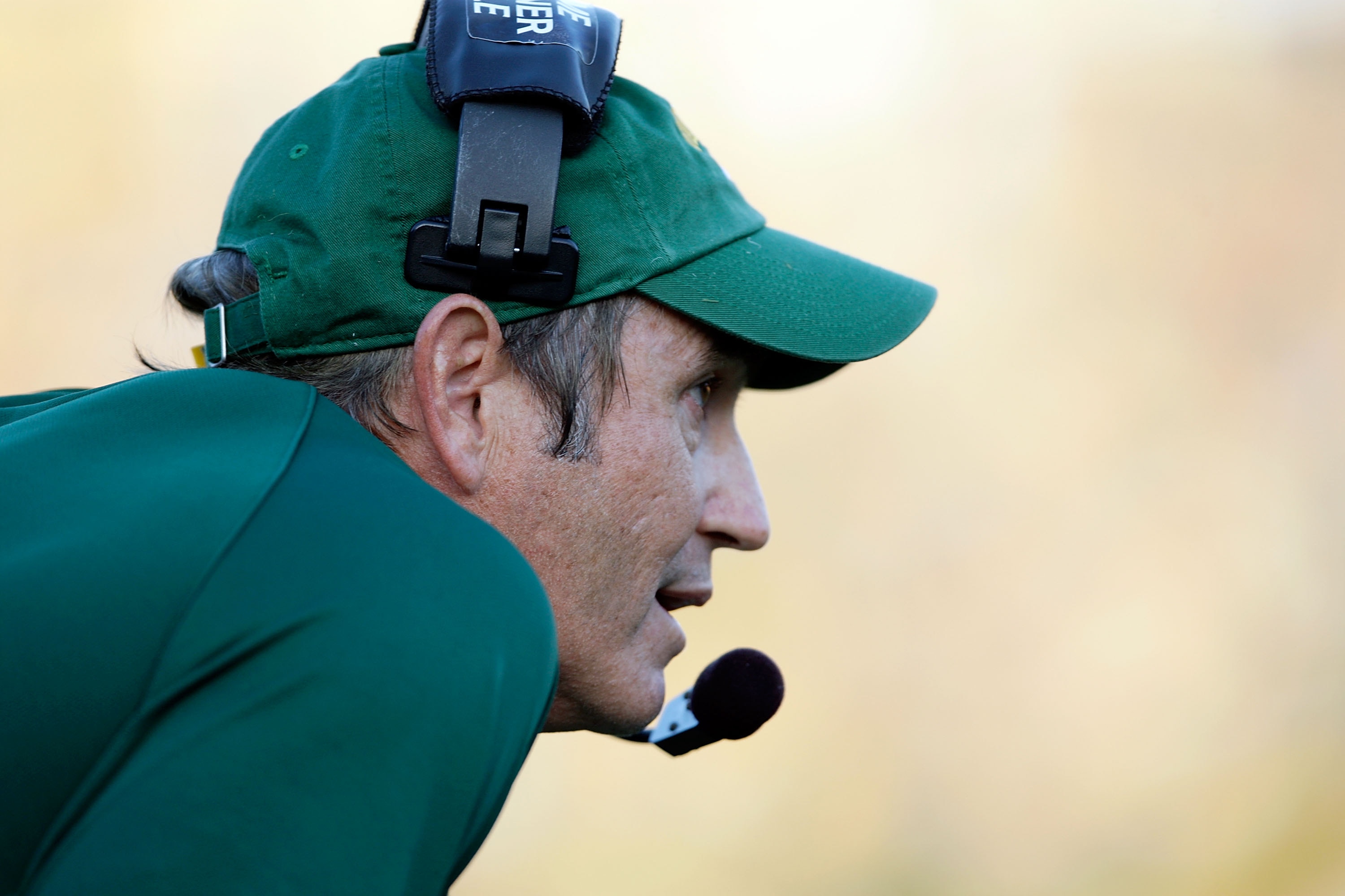 COLUMBIA, MO - NOVEMBER 07: Head coach Art Briles of the Baylor Bears watches from the sidelines during the game against the Missouri Tigers at Faurot Field at Memorial Stadium on November 7, 2009 in Columbia, Missouri. (Photo by Jamie Squire/Getty Imag COLUMBIA, MO - NOVEMBER 07: Head coach Art Briles of the Baylor Bears watches from the sidelines during the game against the Missouri Tigers at Faurot Field at Memorial Stadium on November 7, 2009 in Columbia, Missouri. (Photo by Jamie Squire/Getty Imag