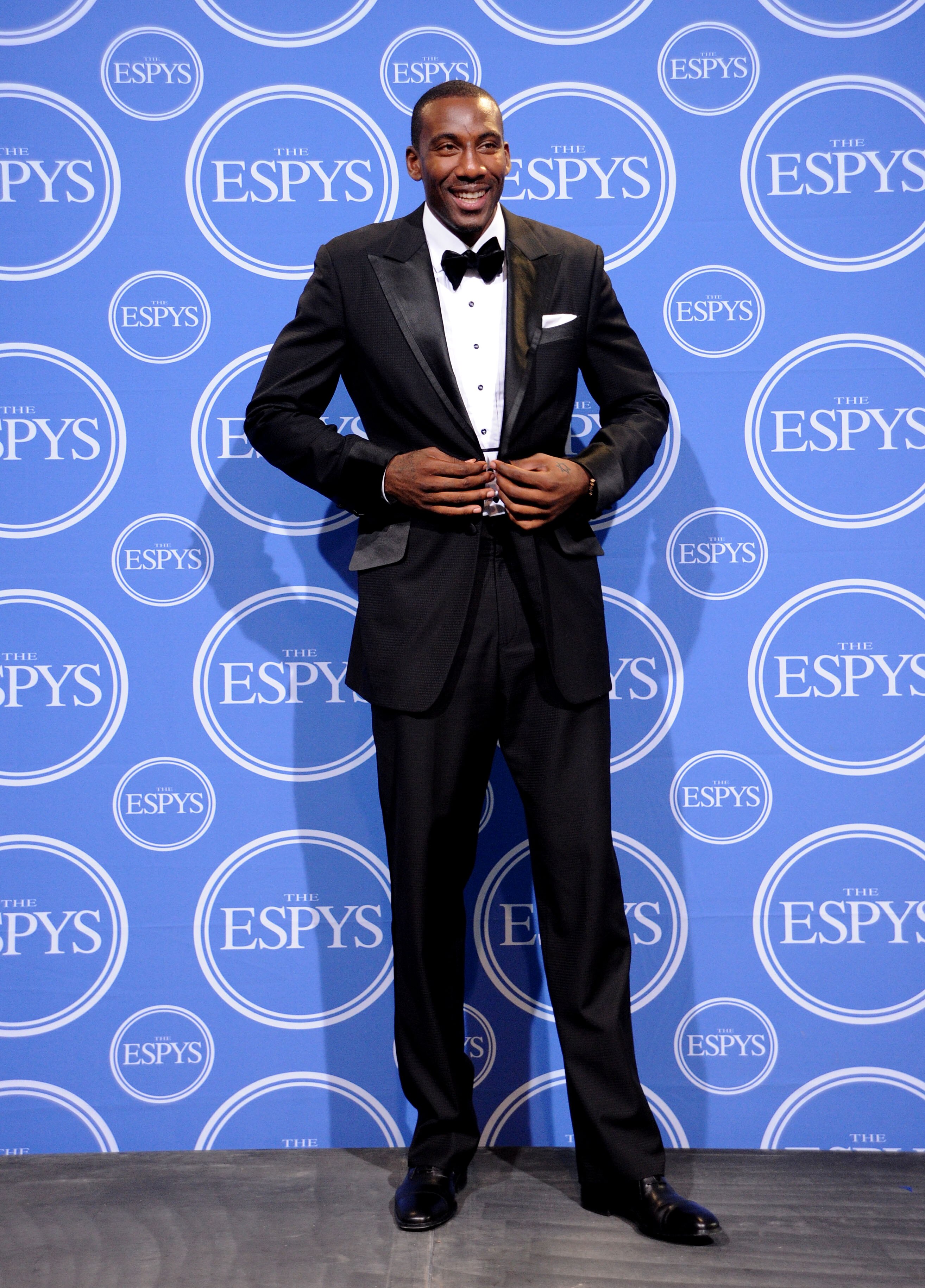 LOS ANGELES, CA - JULY 14:  Amar'e Stoudemire of the New York Knicks poses in press room during the 2010 ESPY Awards at Nokia Theatre L.A. Live on July 14, 2010 in Los Angeles, California.  (Photo by Jason Merritt/Getty Images)