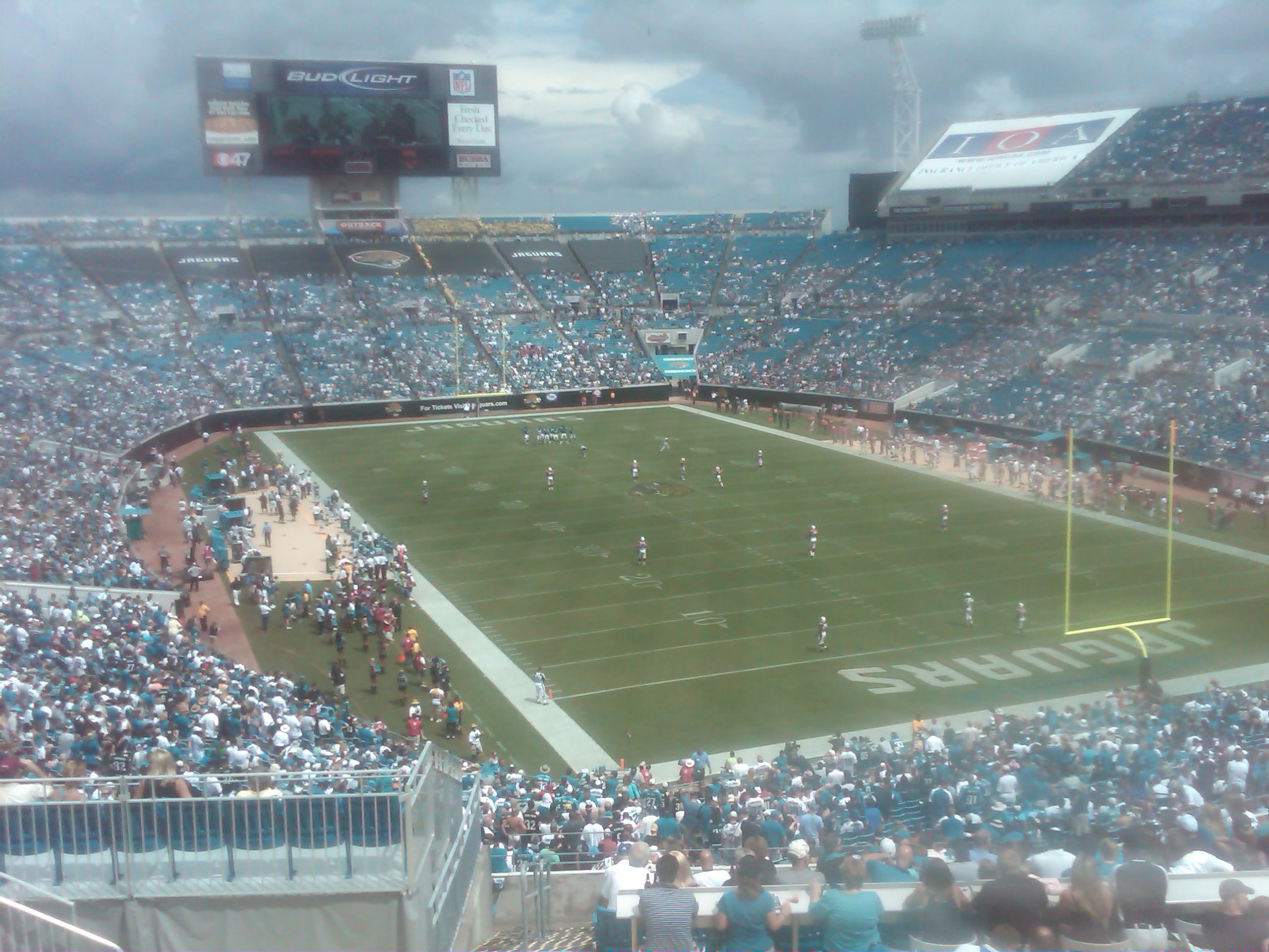 Those are a lot of empty seats....