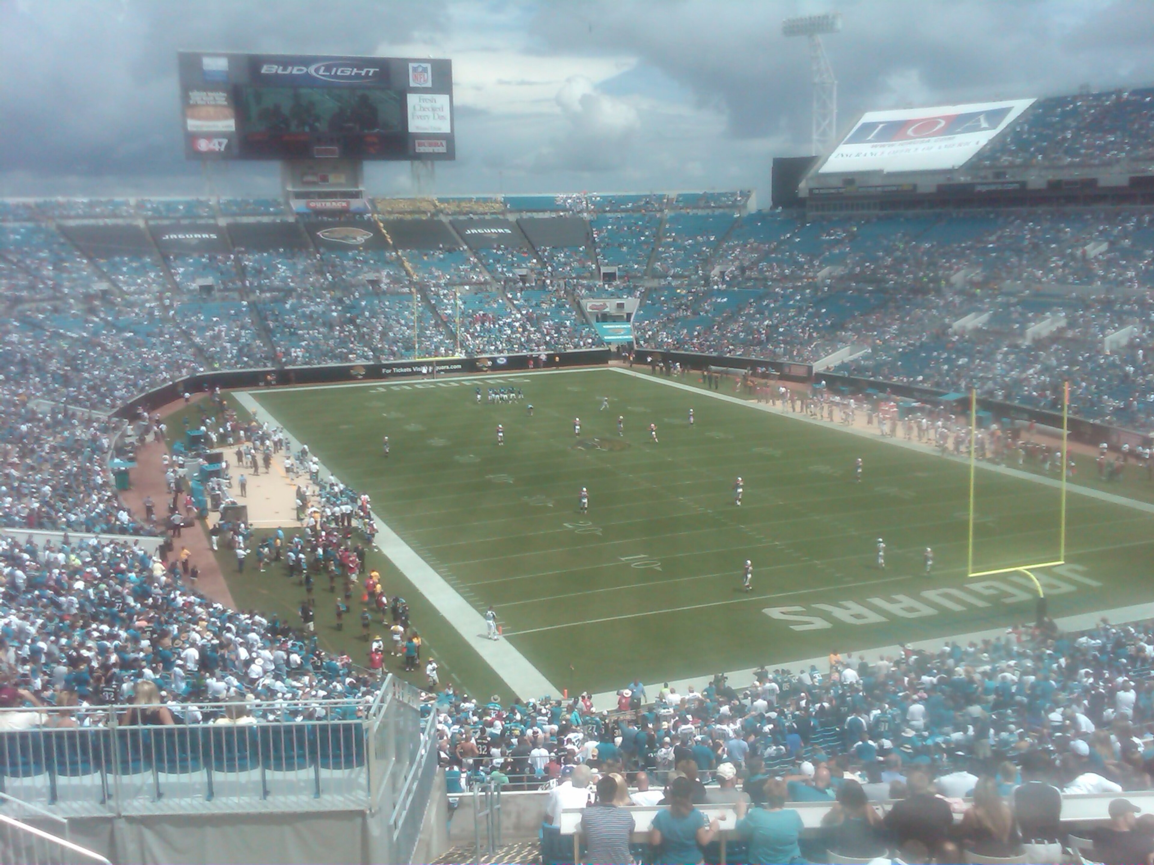 Those are a lot of empty seats....