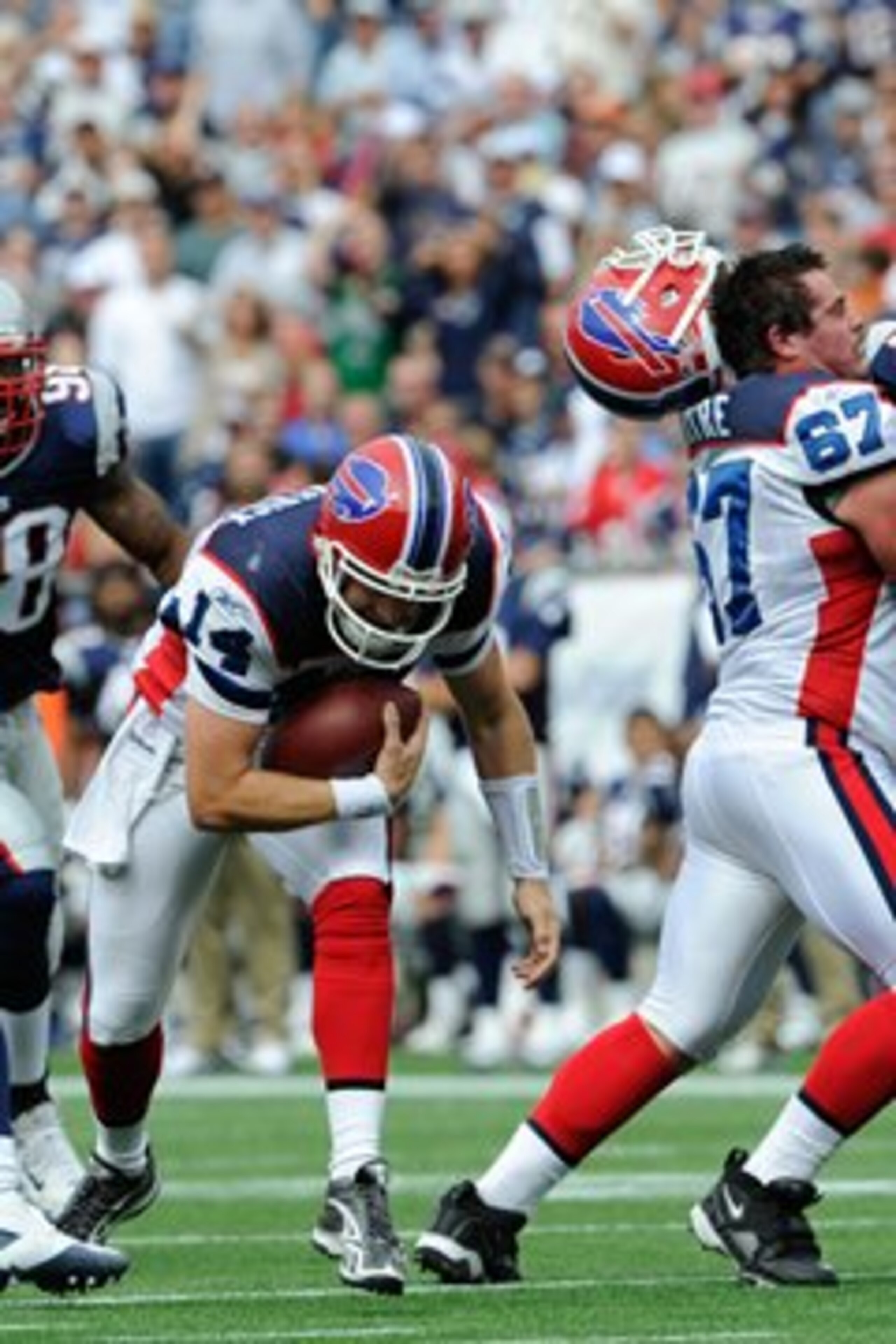 Andy Levitre loses helmet blocking for Fitzpatrick