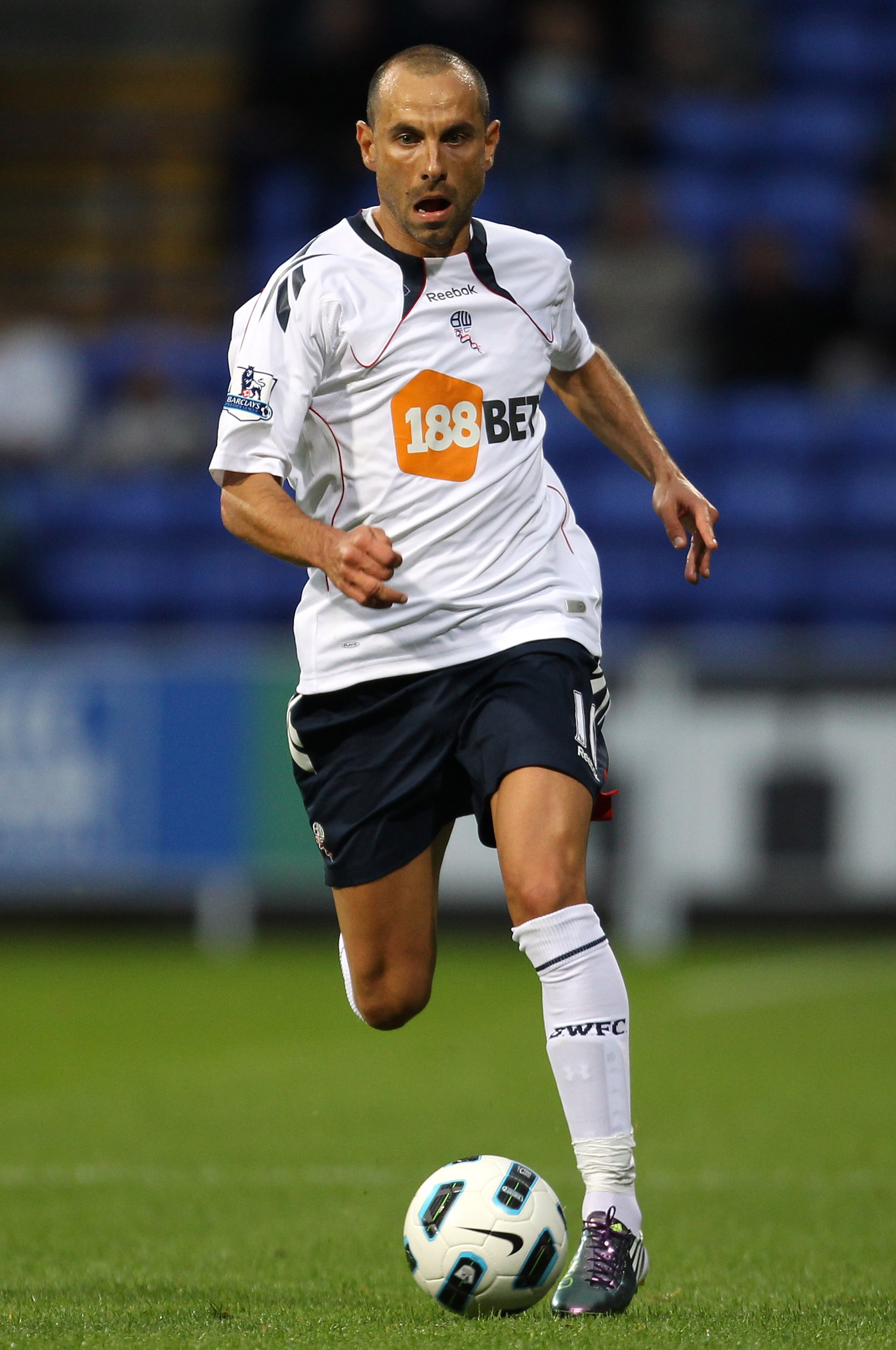 BOLTON, ENGLAND - AUGUST 06:  Martin Petrov of Bolton Wanderers during the pre-season friendly match between Bolton Wanderers and Osasuna at the Reebok Stadium on August 6, 2010 in Bolton, England.  (Photo by Alex Livesey/Getty Images)
