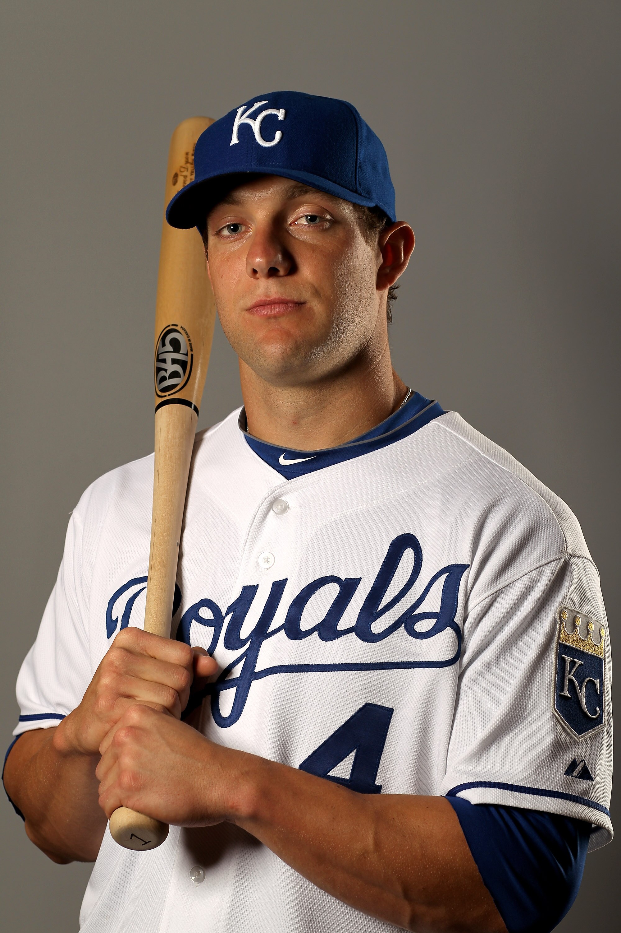 SURPRISE, AZ - FEBRUARY 26:  Alex Gordon of the Kansas City Royals poses during photo media day at the Royals spring training complex on February 26, 2010 in Surprise, Arizona.  (Photo by Ezra Shaw/Getty Images)
