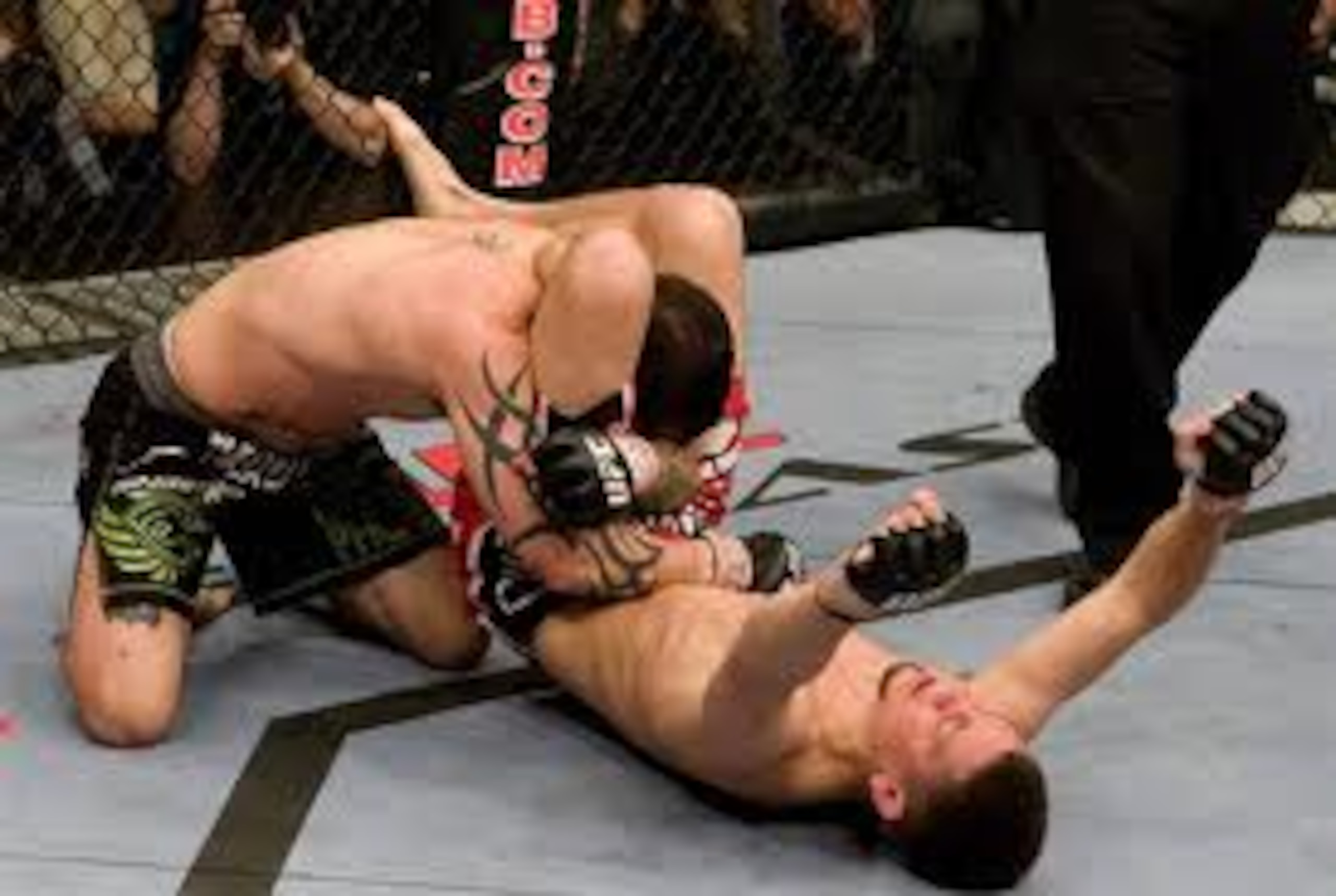 Don't wag your finger at Nate Diaz. He. Doesn't. Like. That.