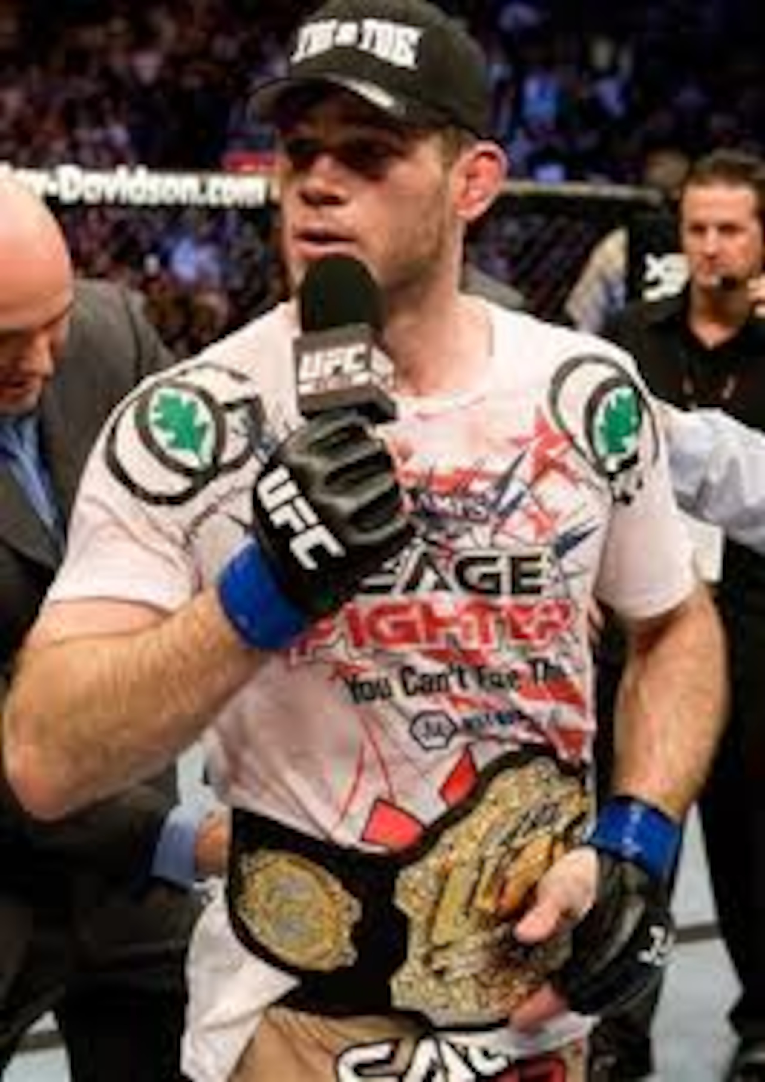 First champion to come from the Ultimate Fighter house