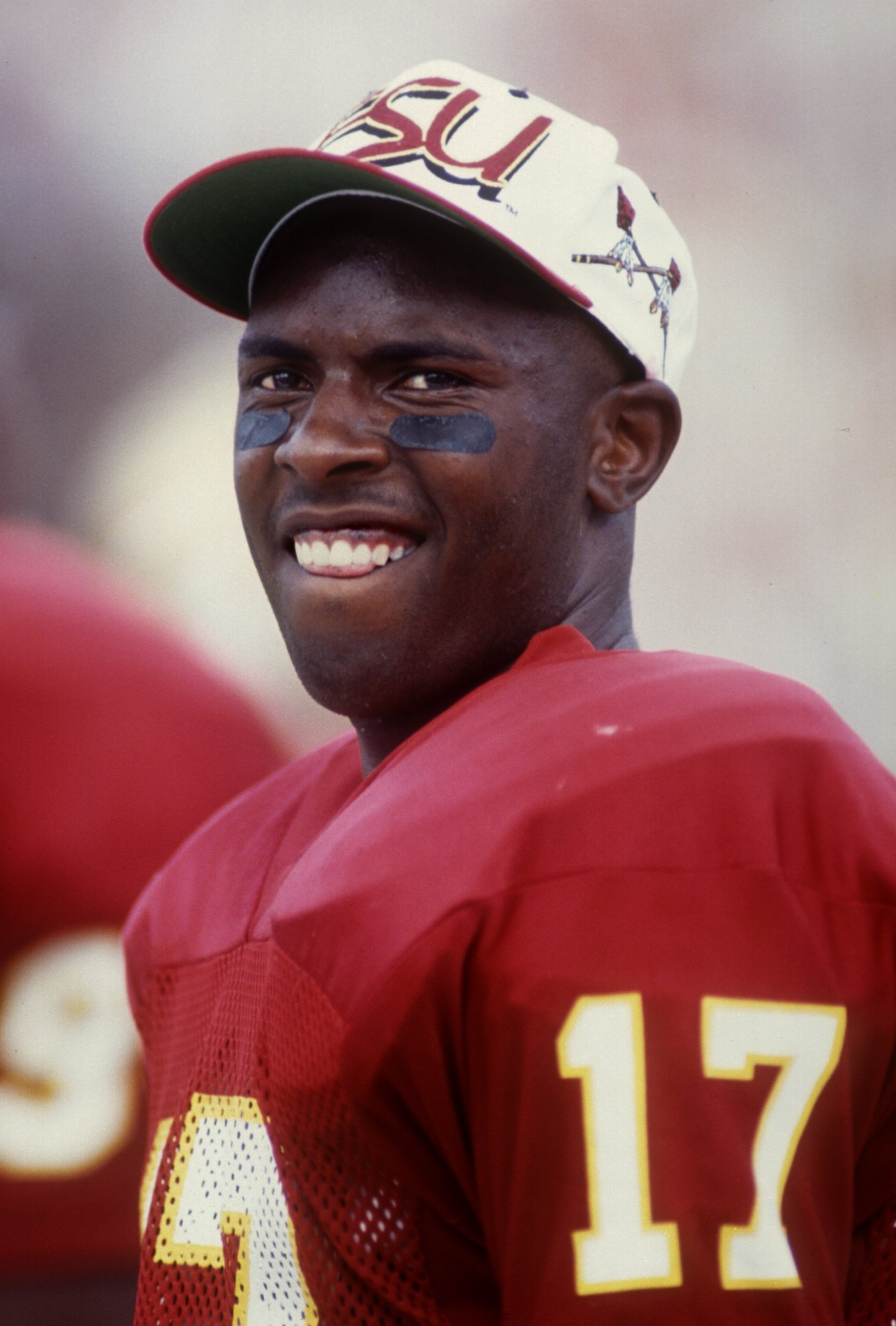 11 Sep 1993: FLORIDA STATE QUARTERBACK CHARLIE WARD ON THE SIDELINES DURING A VICTORY AGAINST CLEMSON.