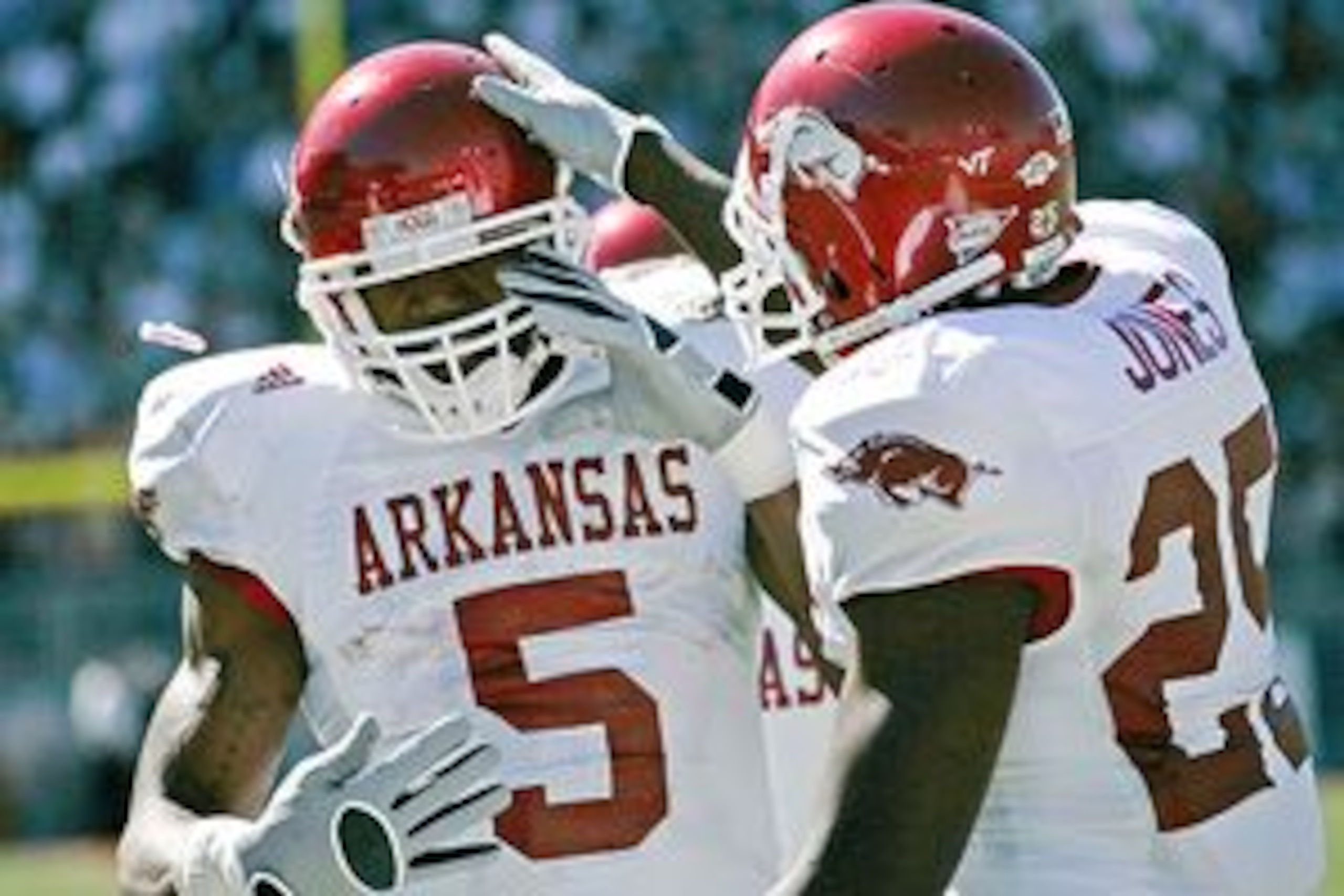McFadden (5) and Jones (25)