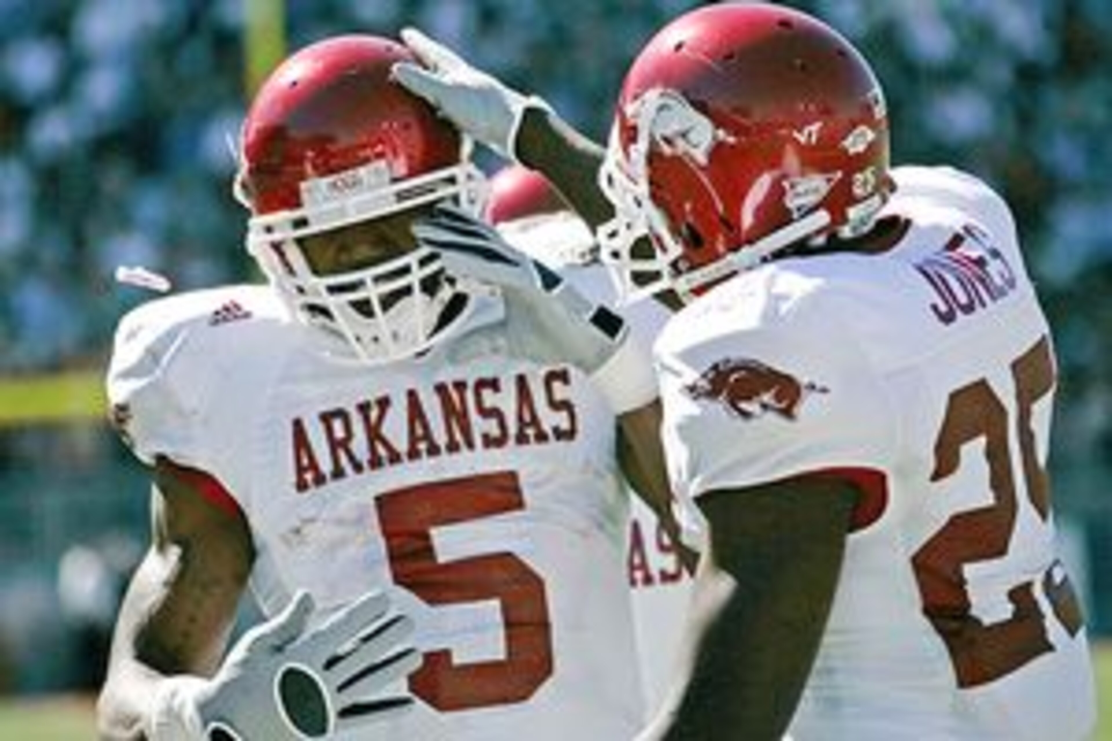 McFadden (5) and Jones (25)