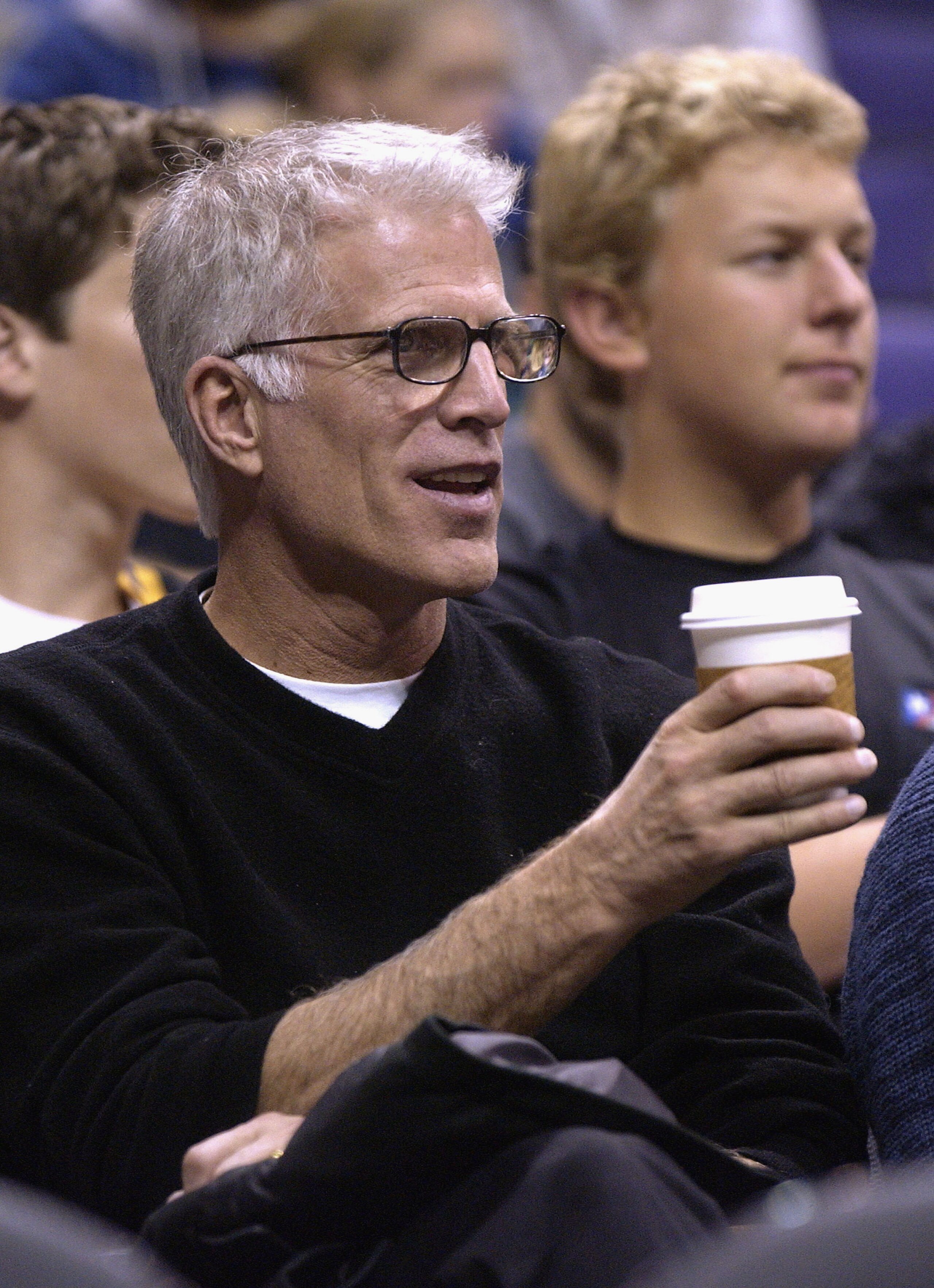 LOS ANGELES - NOVEMBER 14:  Actor Ted Danson attends the game between the Los Angeles Lakers and the Detroit Pistons on November 14, 2003 a the Staples Center in Los Angeles, California. (Photo by Vince Bucci/Getty Images)