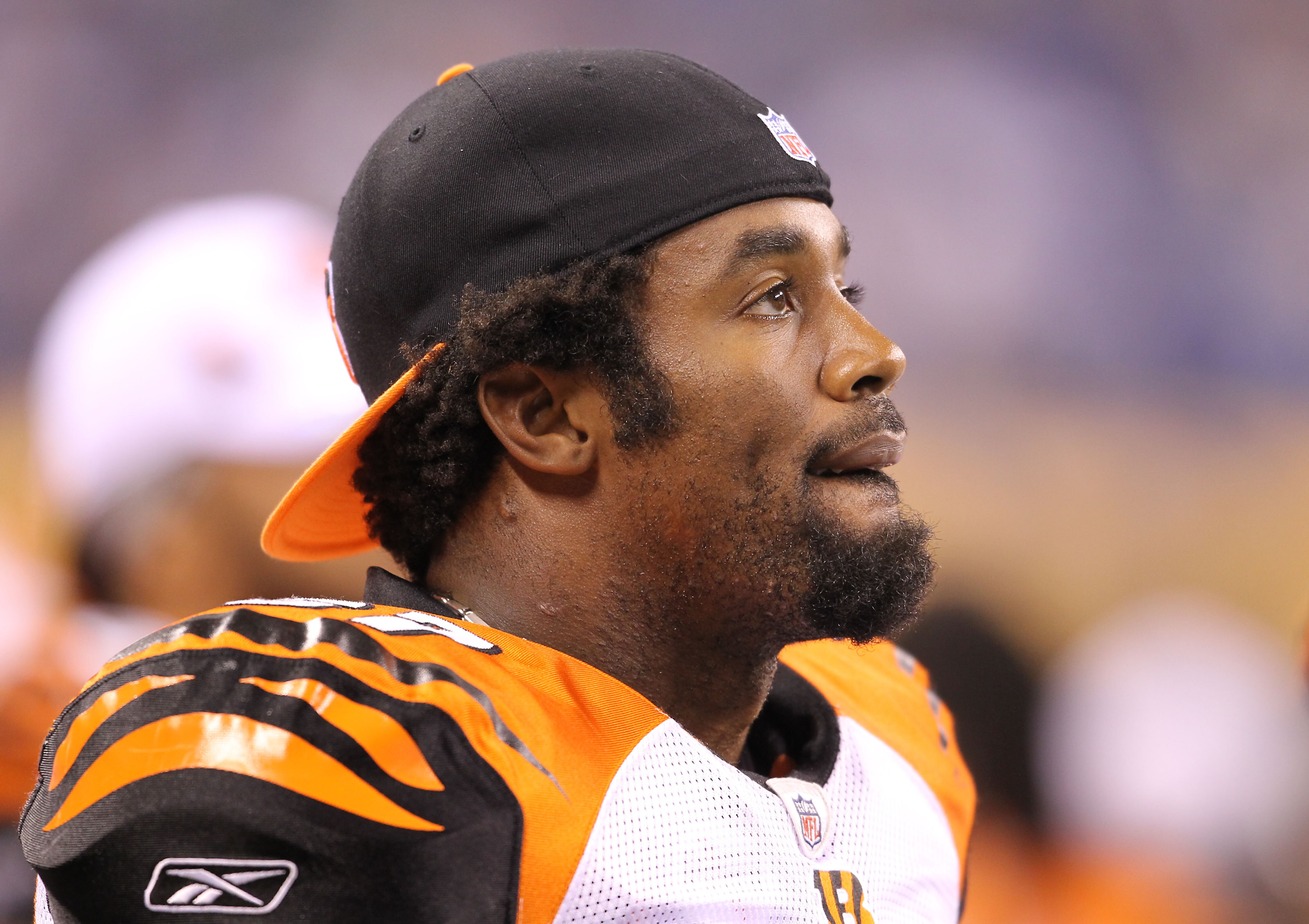 INDIANAPOLIS - SEPTEMBER 02:  Dhani Jones #57 of the Cincinnati Bengals is pictured before the NFL game against the Indianapolis Colts at Lucas Oil Stadium on September 2, 2010 in Indianapolis, Indiana.  (Photo by Andy Lyons/Getty Images)