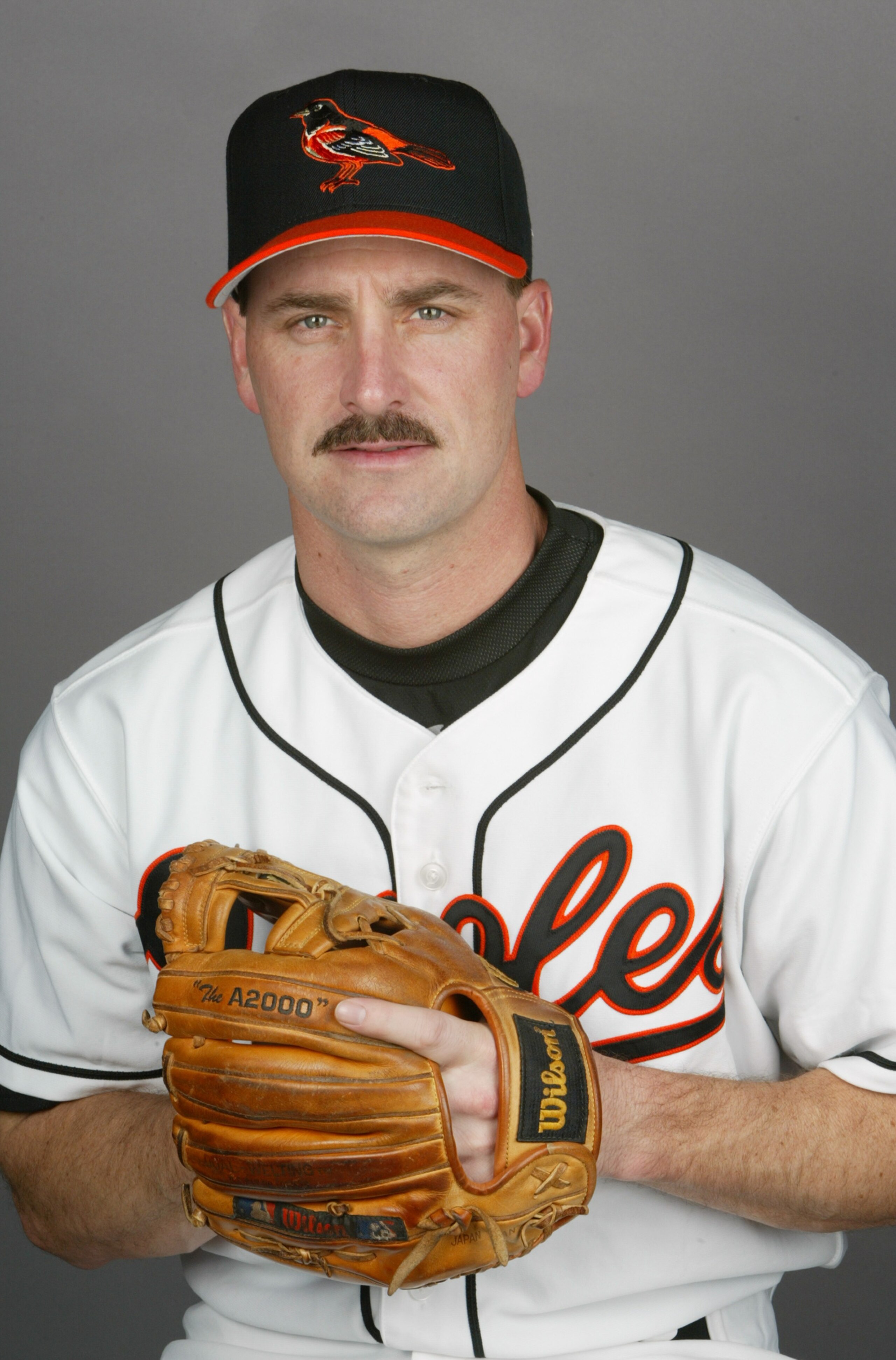 FT. LAUDERDALE, FL - FEBRUARY 24:  Jeff Reboulet of the Baltimore Orioles poses for a portrait during the Orioles Media Day on February 24, 2003 at Ft. Lauderdale Stadium in Ft. Lauderdale, Florida. (Photo By Eliot J. Schechter/Getty Images)