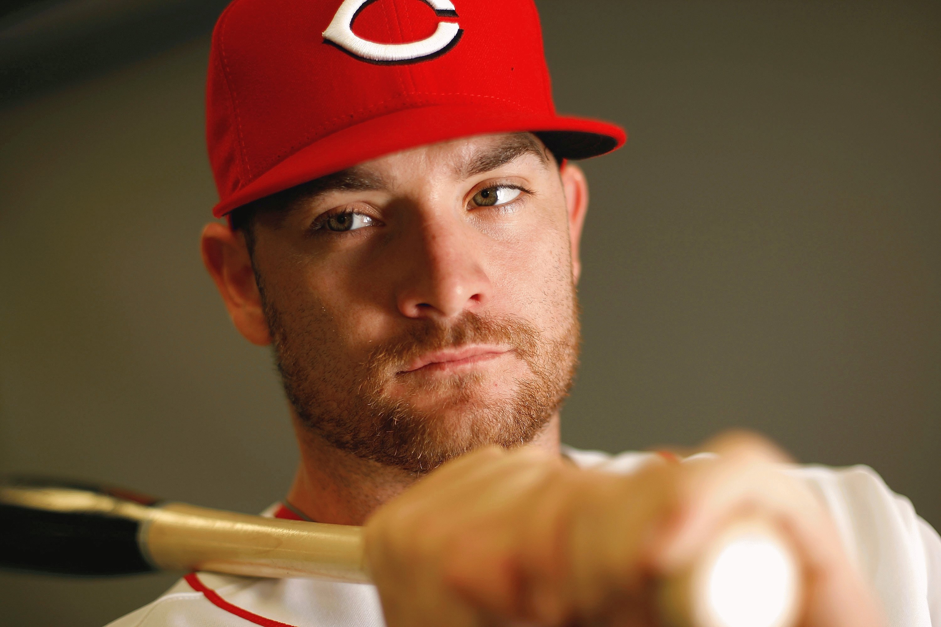 SARASOTA, FL - FEBRUARY 18:  Johnny Gomes #31 of the Cincinnati Reds poses for a photo during Spring Training Photo day on February 18, 2009 at the Cincinnati Reds training facility in Sarasota, Florida.  (Photo by Chris Graythen/Getty Images)