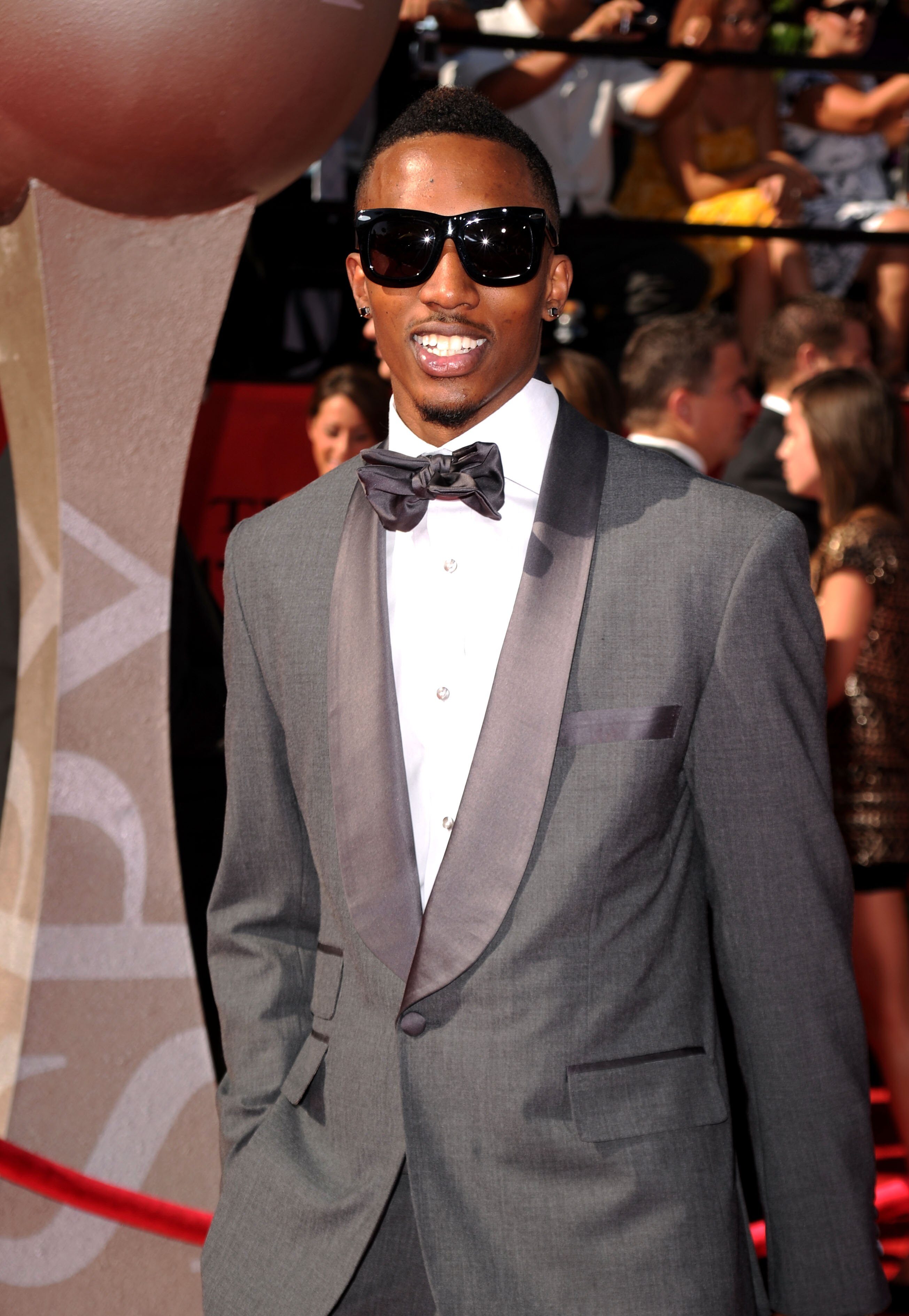 LOS ANGELES, CA - JULY 14:  NBA player Brandon Jennings arrives at the 2010 ESPY Awards at Nokia Theatre L.A. Live on July 14, 2010 in Los Angeles, California.  (Photo by Jason Merritt/Getty Images)