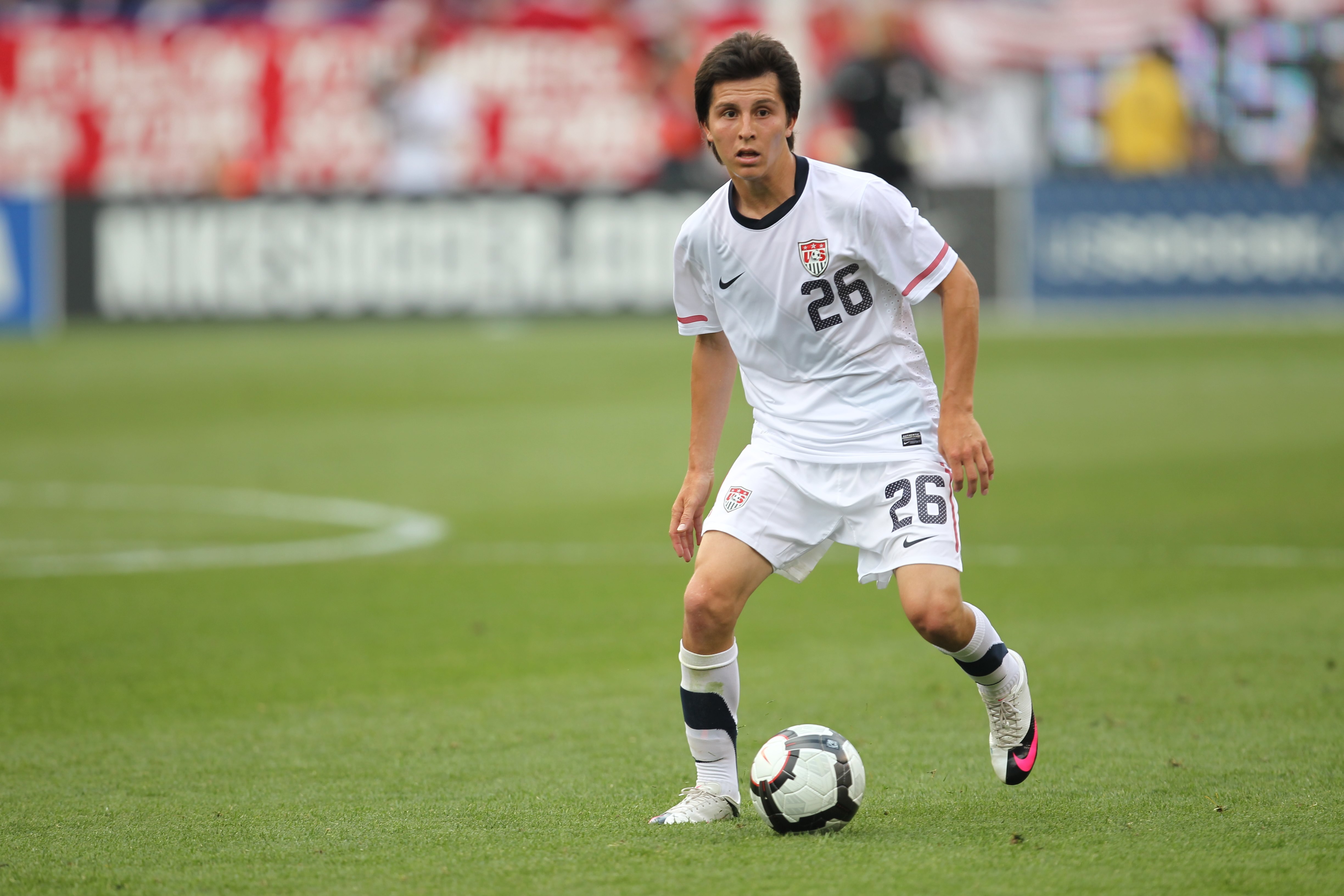 PHILADELPHIA - MAY 29 : Jose Torre #26 of the United States during a pre-World Cup warm-up match against Turkey at Lincoln Financial Field on May 29, 2010 in Philadelphia, Pennsylvania. (Photo by Hunter Martin/Getty Images)
