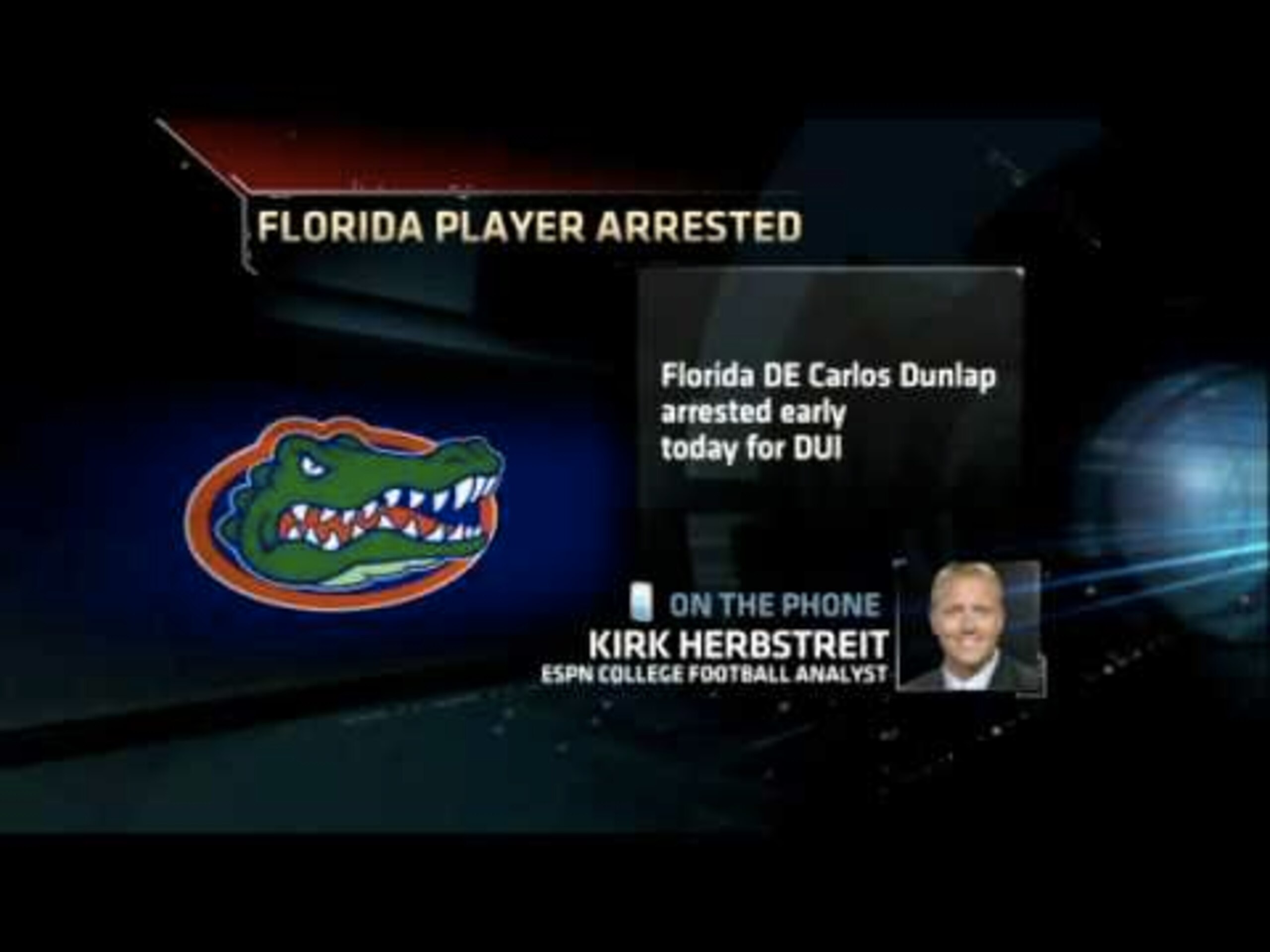 Carlos Dunlap's careless DUI was a mere symptom of the general arrogant attitude among the gator starters that week