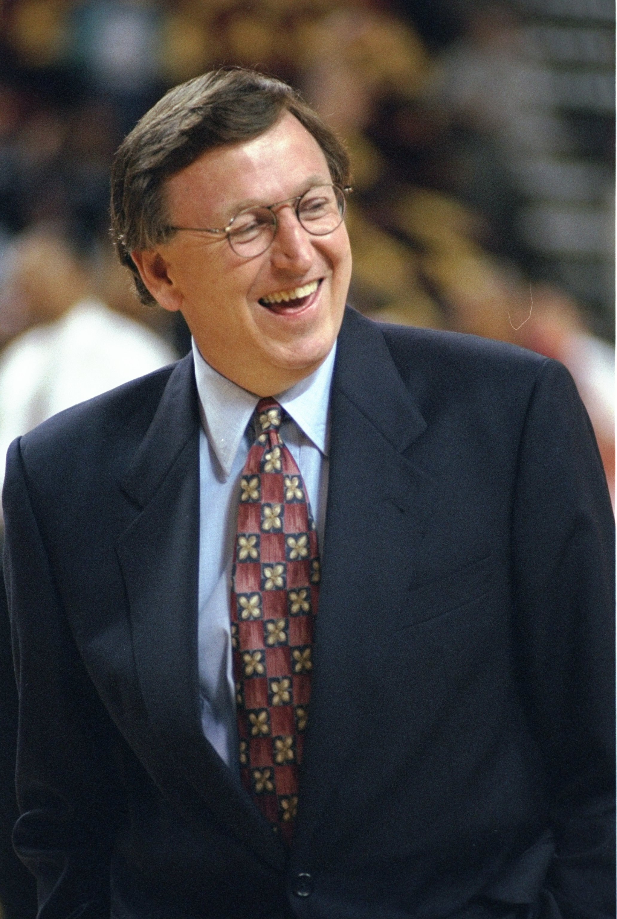 12 Jun 1996:  NBA director of operations Rod Thorn looks on during game four of the NBA playoffs between the Chicago Bulls and the Seattle Supersonics at the Key Arena in Seattle, Washington.  The Supersonics defeated the Bulls 107-86. Mandatory Credit: J