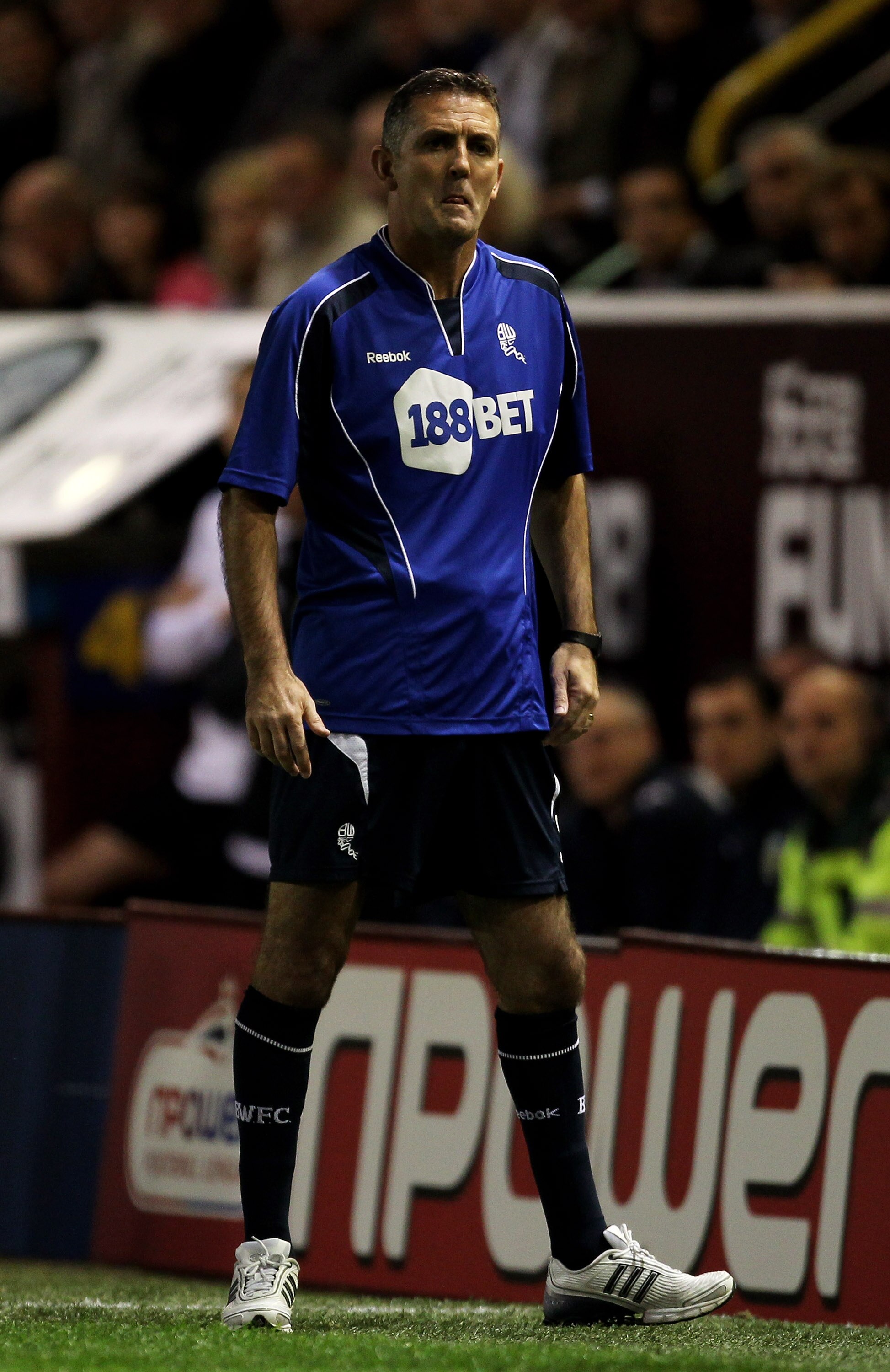 BURNLEY, ENGLAND - SEPTEMBER 21:  Bolton Wanderers Manager Owen Coyle reacts during the Carling Cup Third Round game between Burnley and Bolton Wanderers at Turf Moor on September 21, 2010 in Burnley, England.  (Photo by Alex Livesey/Getty Images)