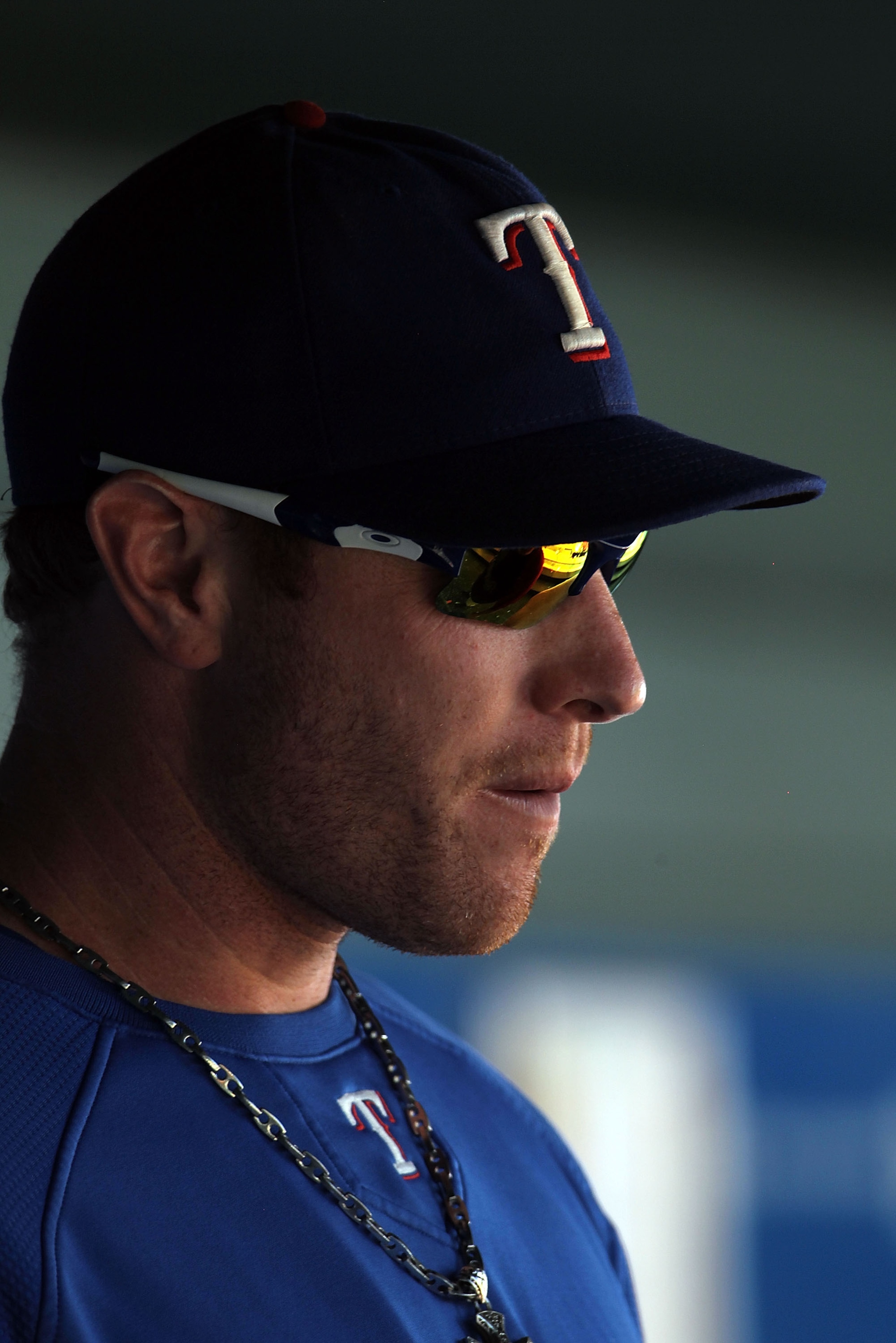 ARLINGTON, TX - SEPTEMBER 29:  Josh Hamilton #32 of the Texas Rangers at Rangers Ballpark in Arlington on September 29, 2010 in Arlington, Texas.  (Photo by Ronald Martinez/Getty Images)