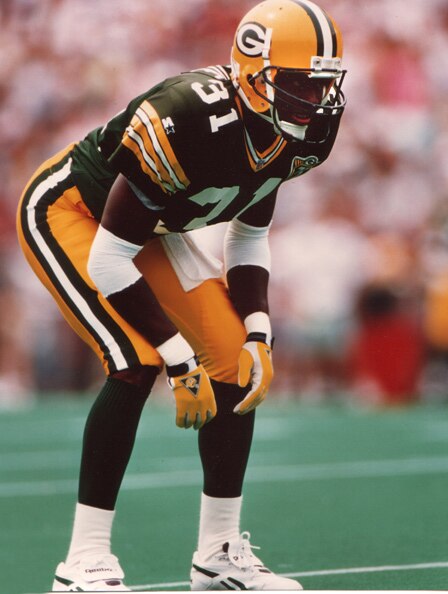 George Teague made a huge play for the Packers defense.