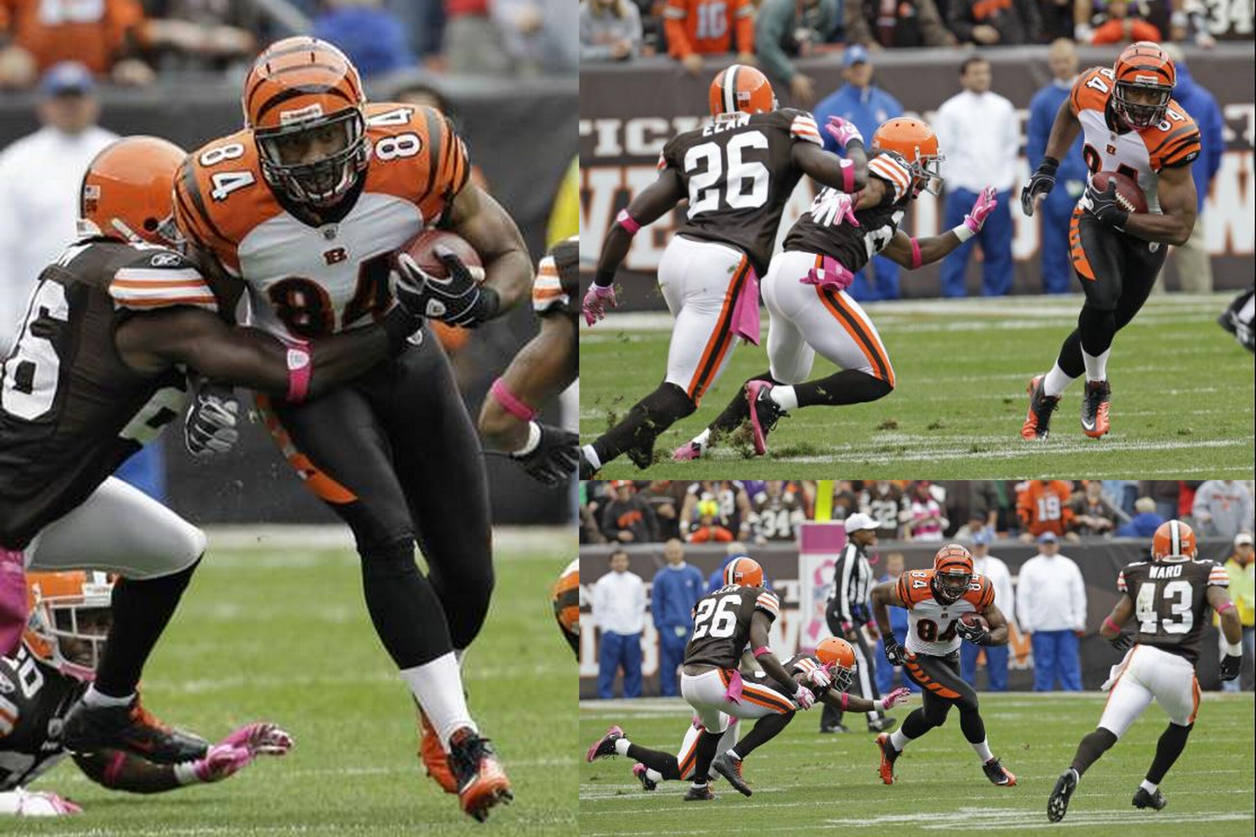 Jermaine Gresham Getting it Done