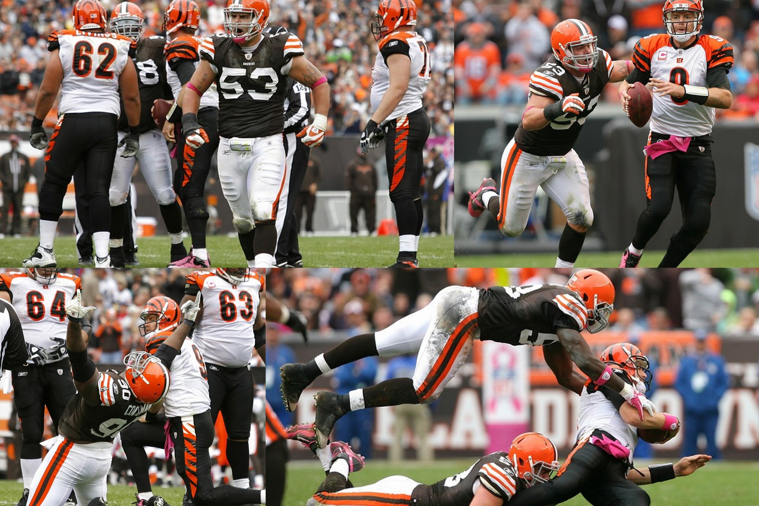 Browns Defensive Line Penetrates and Punishes