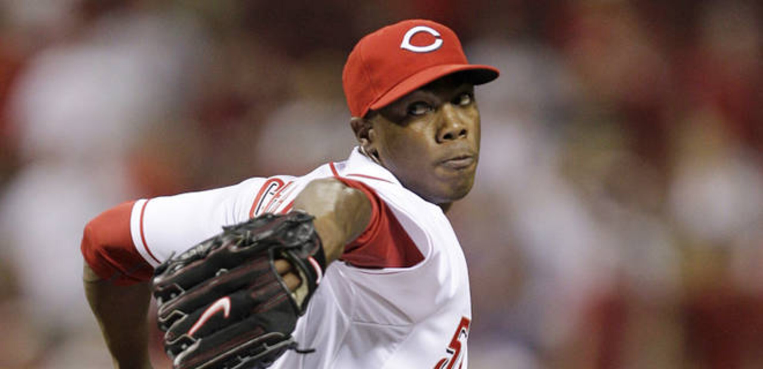 Chapman throws a 105.1 mph pitch against the Padres
