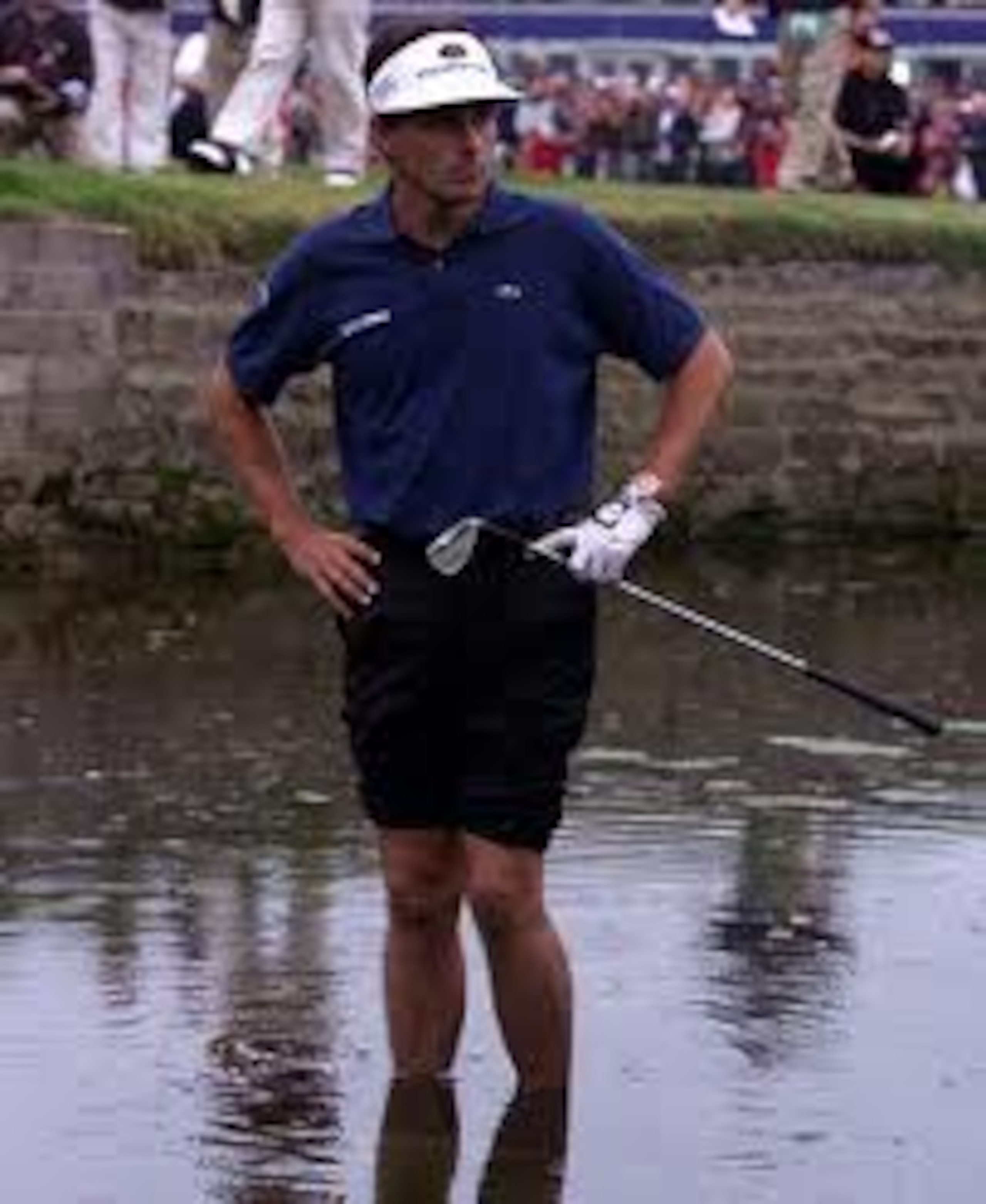 Jean Van de Velde during his "choke" at the 1999 British Open