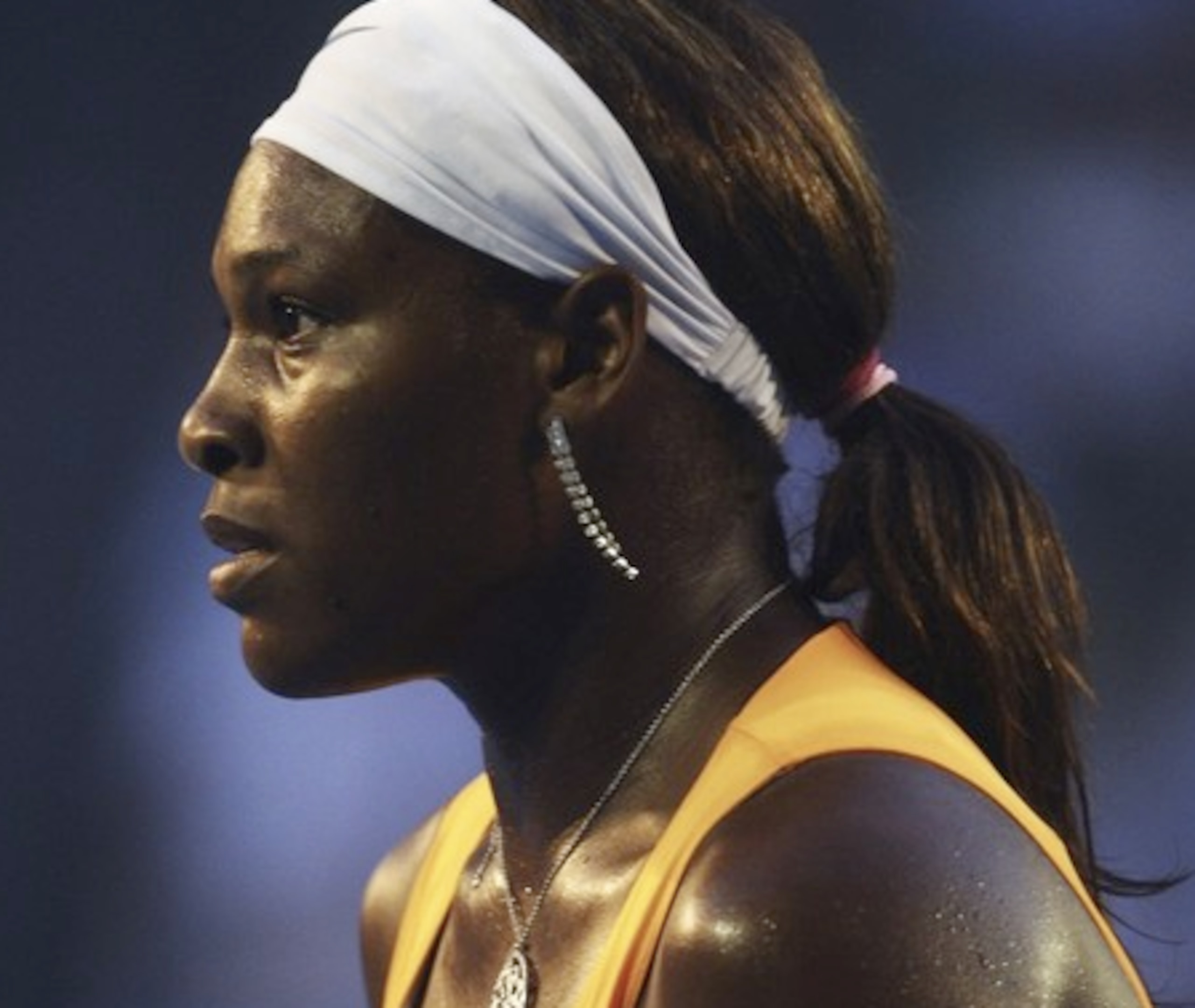 Serena Williams defeated Justine Henin 6-4 3-6 6-2.
