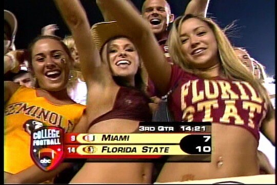 TheFSU Cowgirls singlehandedly brought FSU's football program back to life (in my opinion, anyway) in '05.