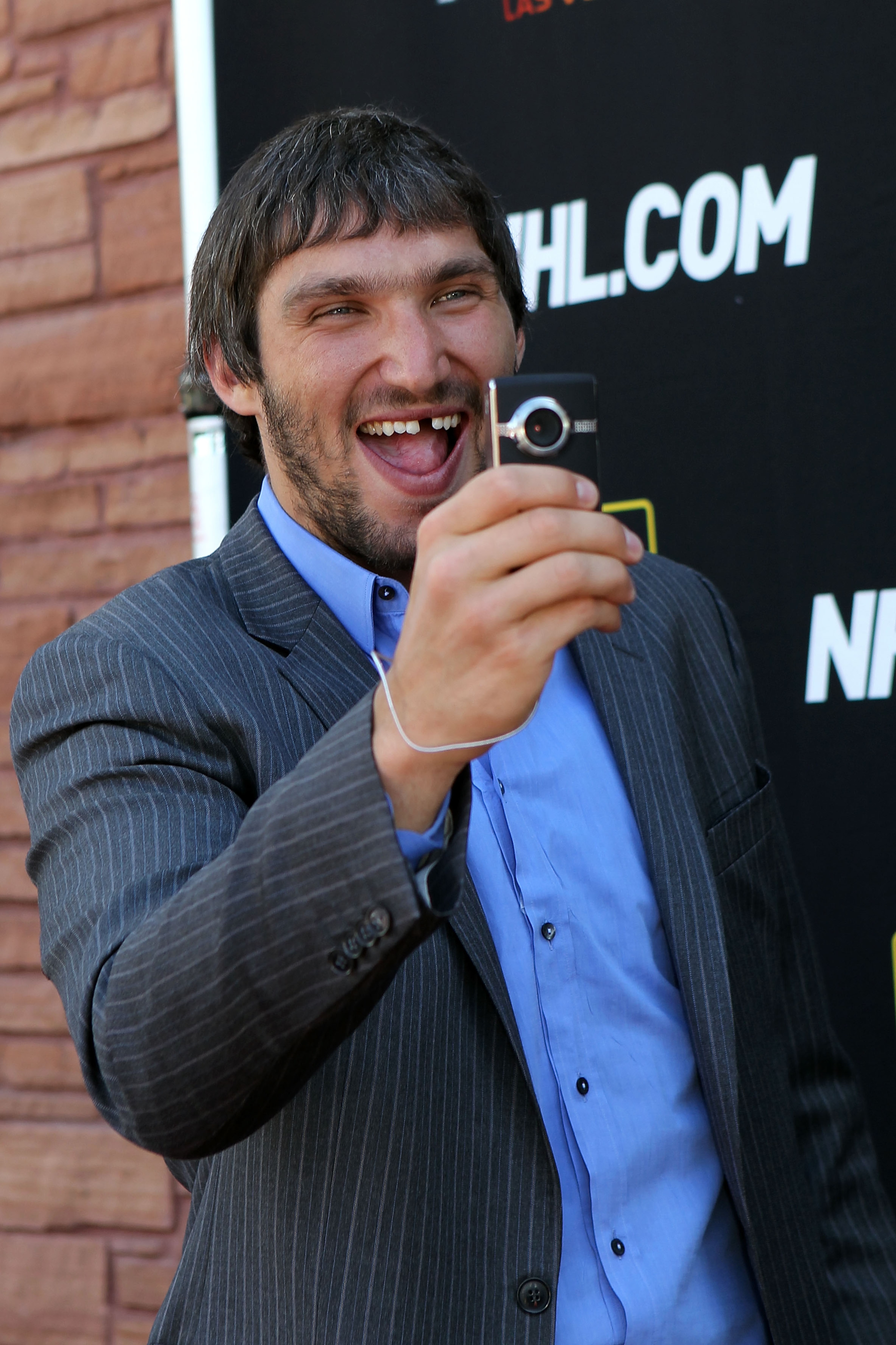 LAS VEGAS - JUNE 23:  Alex Ovechkin of the Washington Capitals arrives during the red carpet arrivals for the 2010 NHL Awards at the Palms Casino Resort on June 23, 2010 in Las Vegas, Nevada.  (Photo by Bruce Bennett/Getty Images)