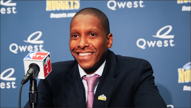 Masai Ujiri is one of the few that has to decide if the Nuggets will trade Carmelo Anthony or wait and see what happens.